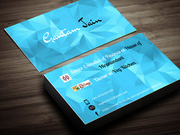 Business card for Gautam Jain(Owner)