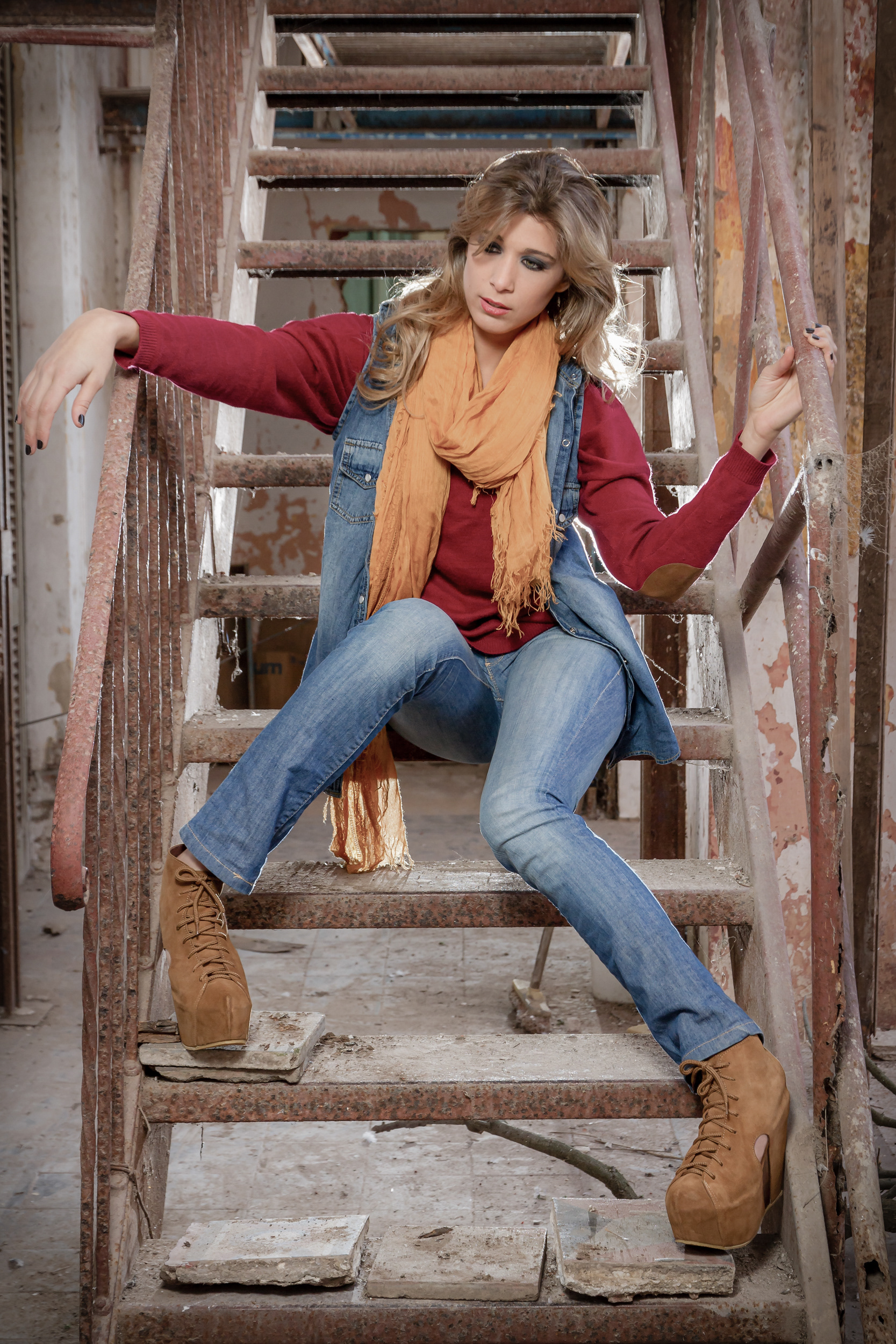 Sesión Denim - Diseños Luisina Pla | modelo Mariana Rojas