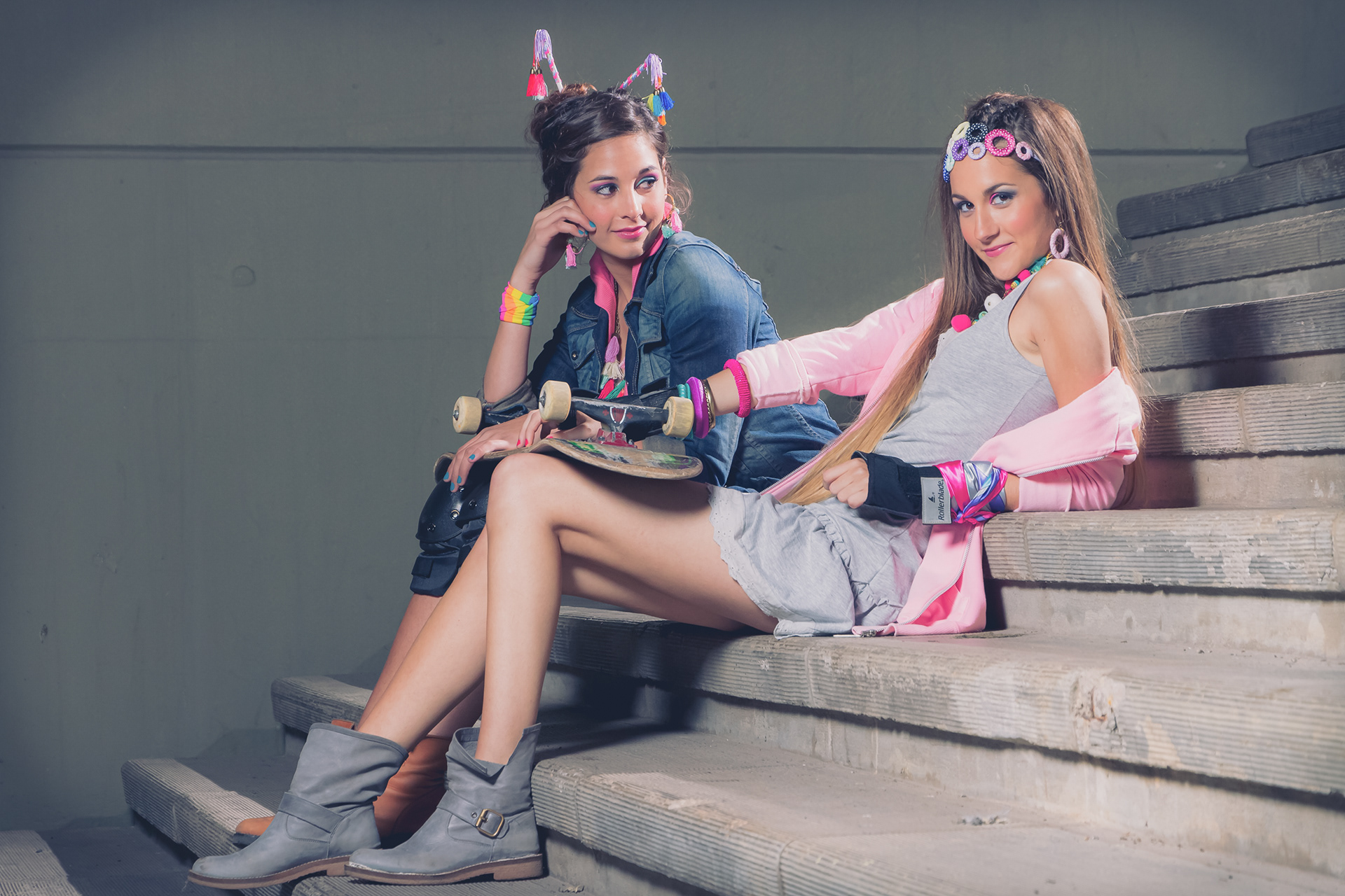 Producción vestidos - maquillaje - accesorios