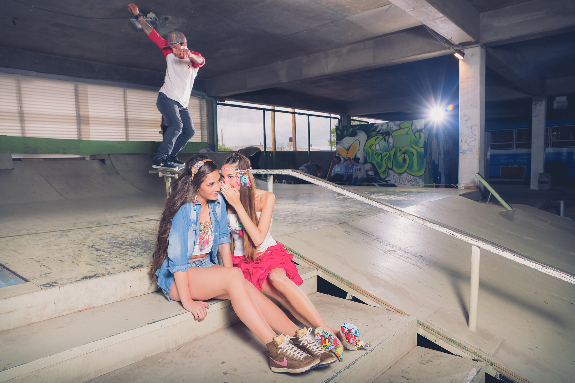 Producción vestidos - maquillaje - accesorios