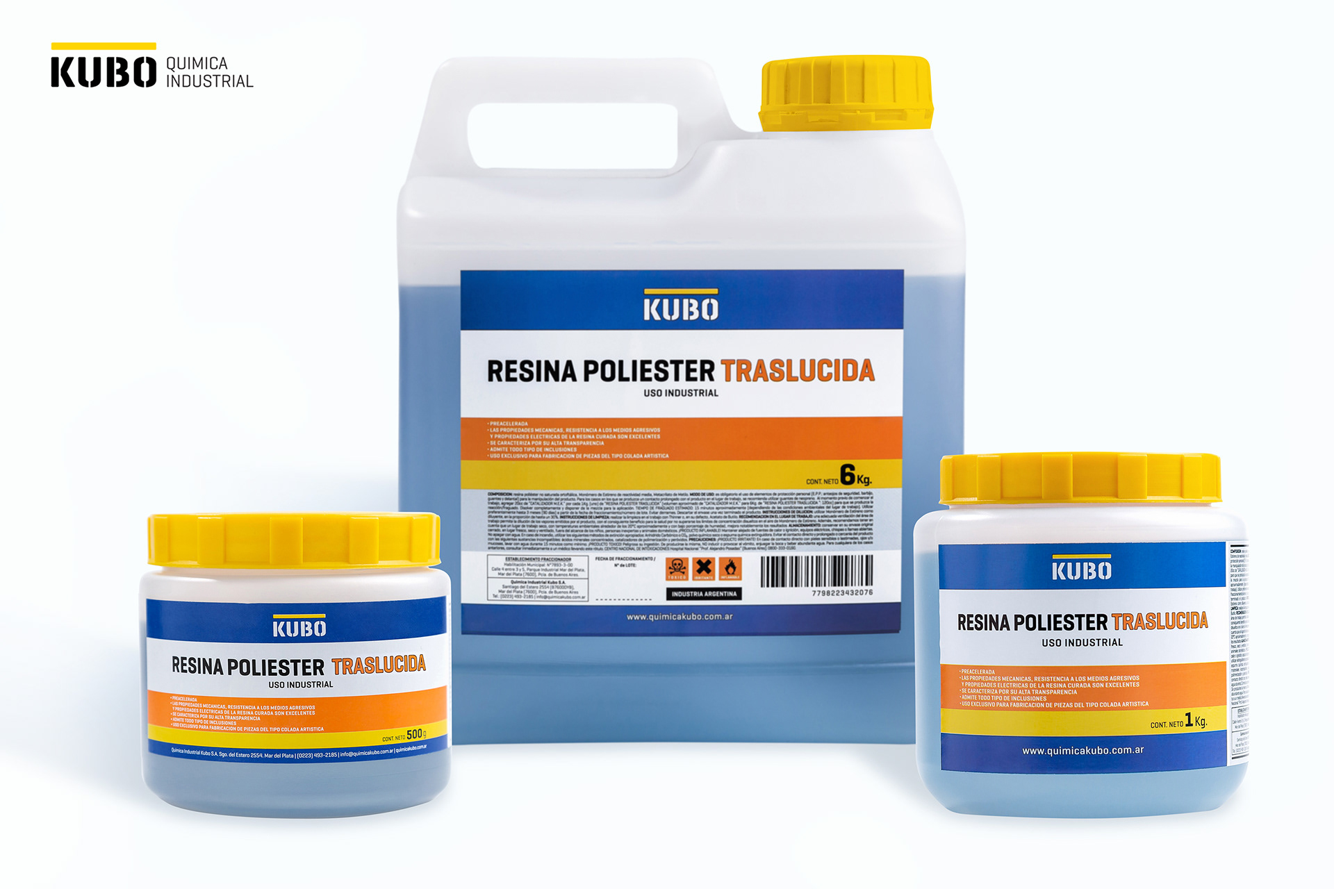 KUBO Química Industrial - Catálogo de Productos
