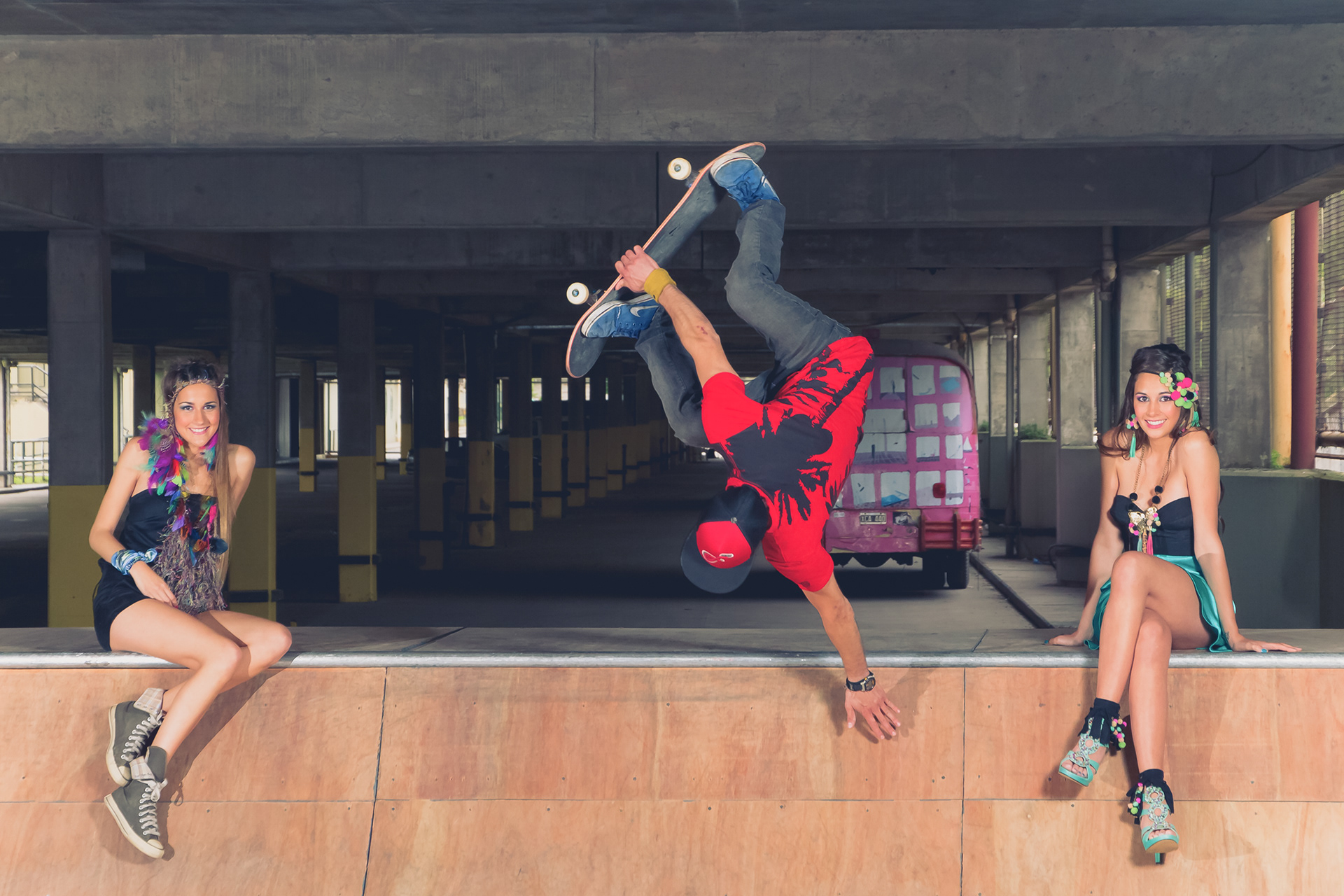 Producción vestidos - maquillaje - accesorios