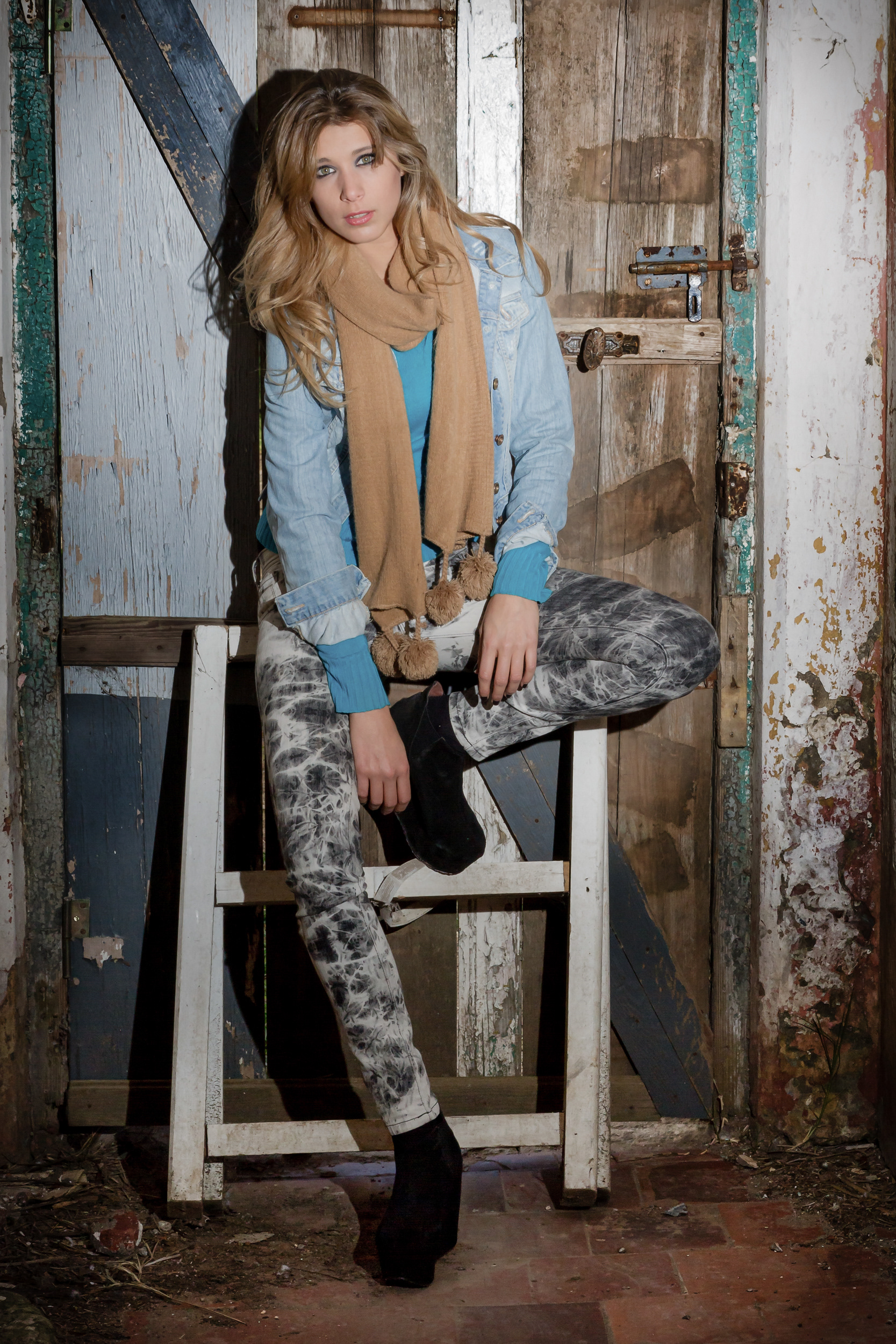 Sesión Denim - Diseños Luisina Pla | modelo Mariana Rojas