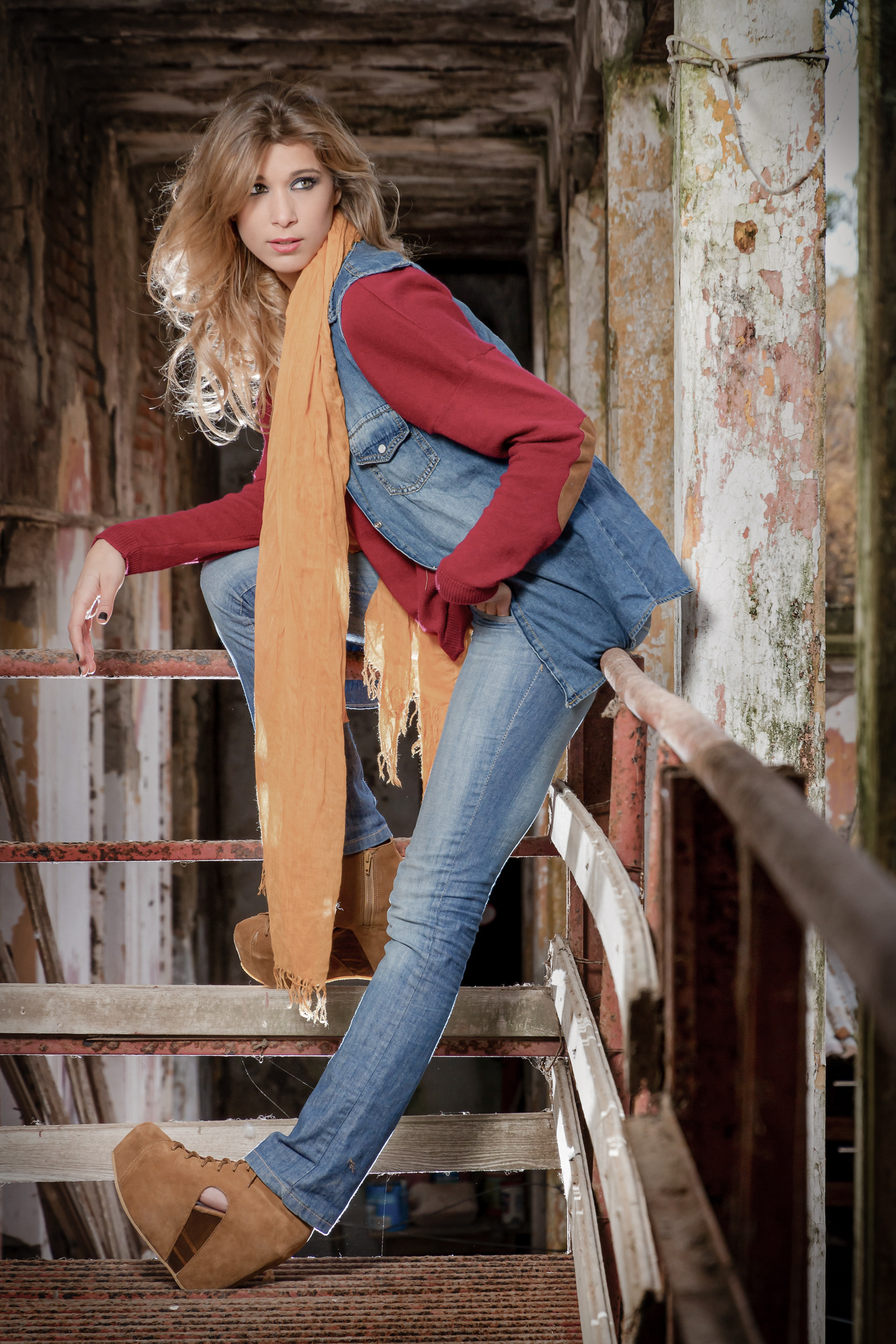 Sesión Denim - Diseños Luisina Pla | modelo Mariana Rojas