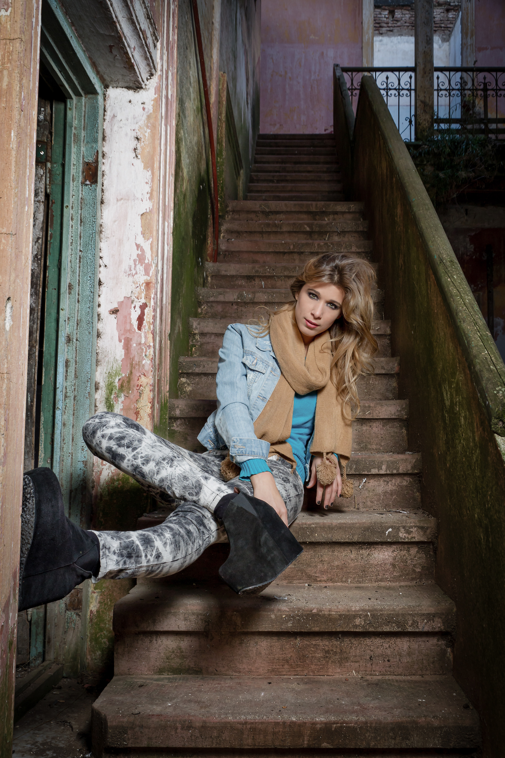 Sesión Denim - Diseños Luisina Pla | modelo Mariana Rojas