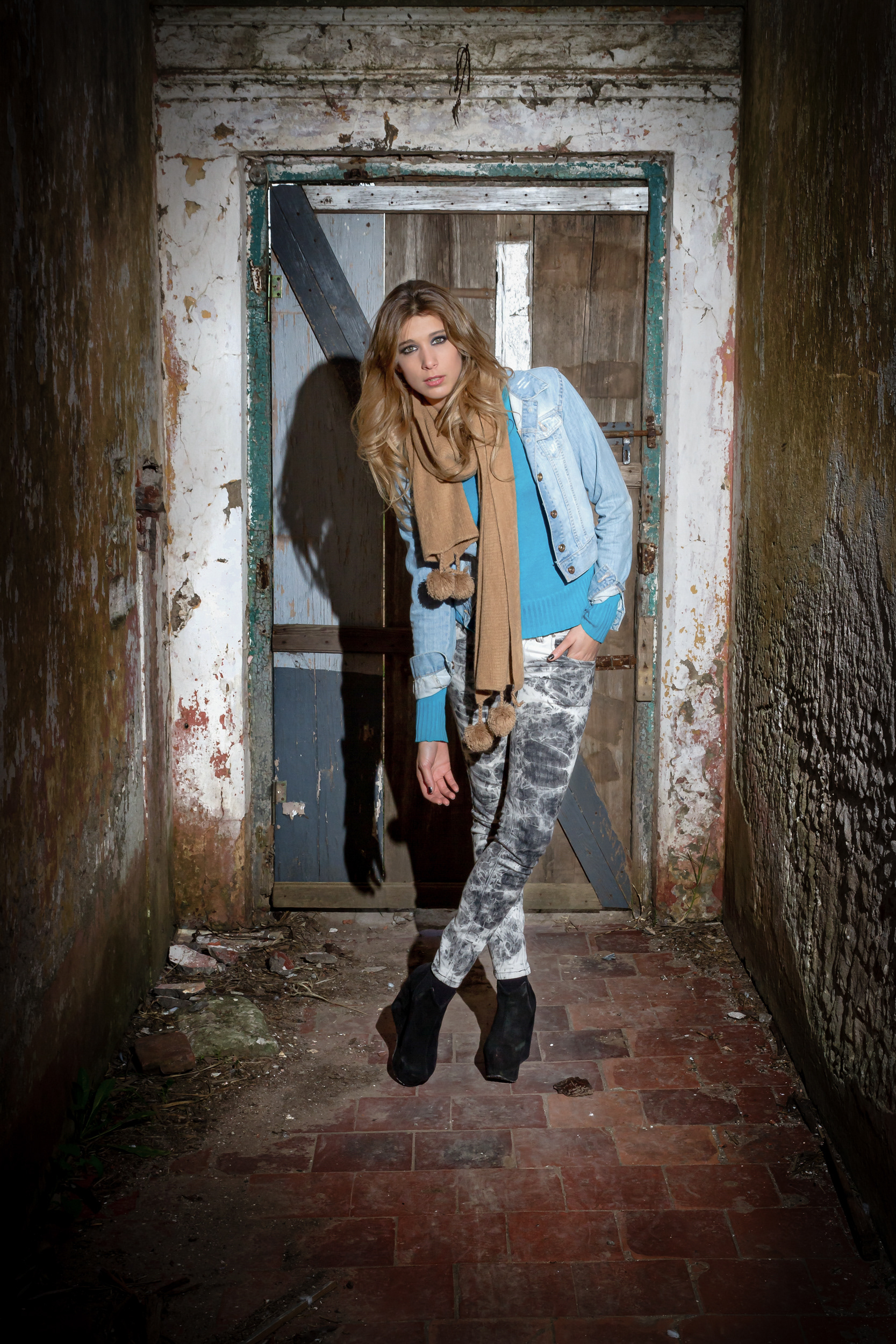 Sesión Denim - Diseños Luisina Pla | modelo Mariana Rojas