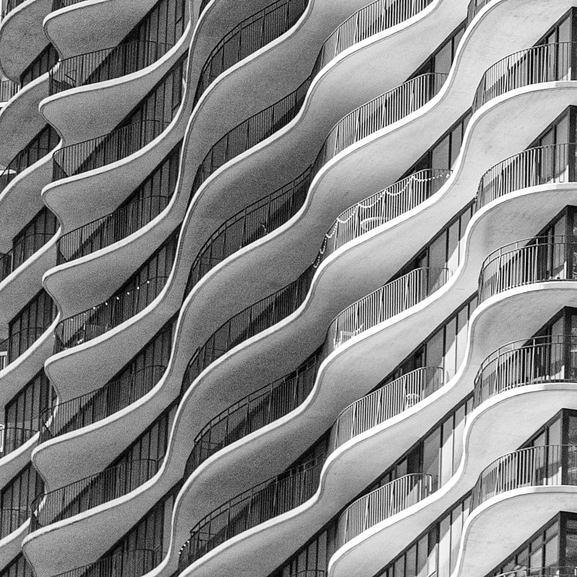 Aqua building, [Jeanne Gang], Chicago