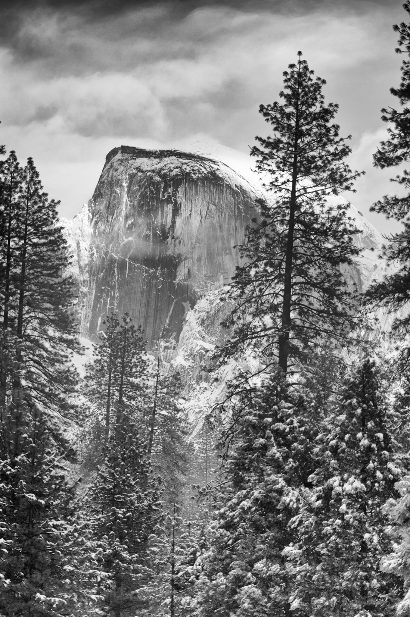 Half Dome at sunset, Yosemite, Califormia