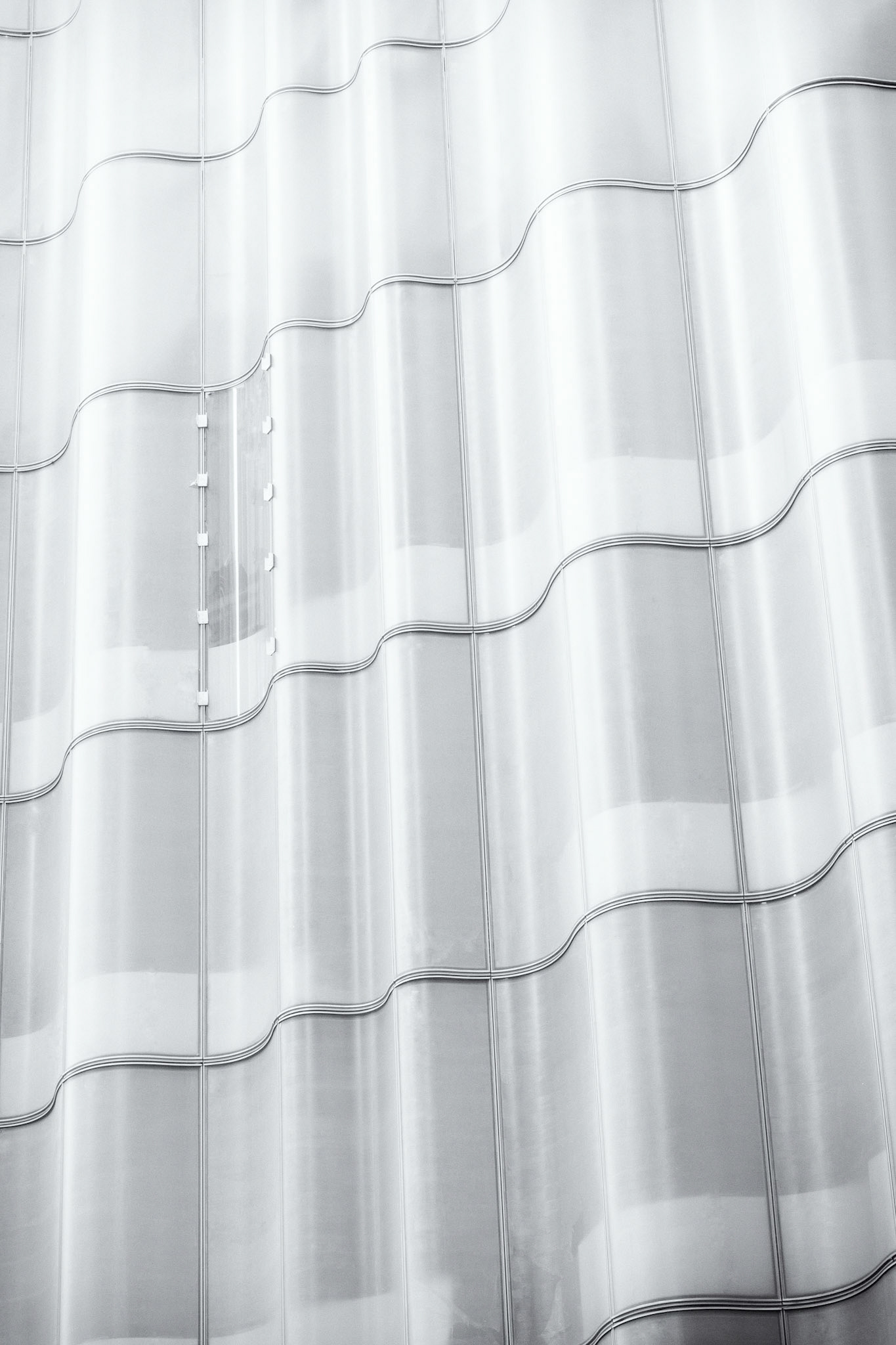 visual screen at construction site NYC