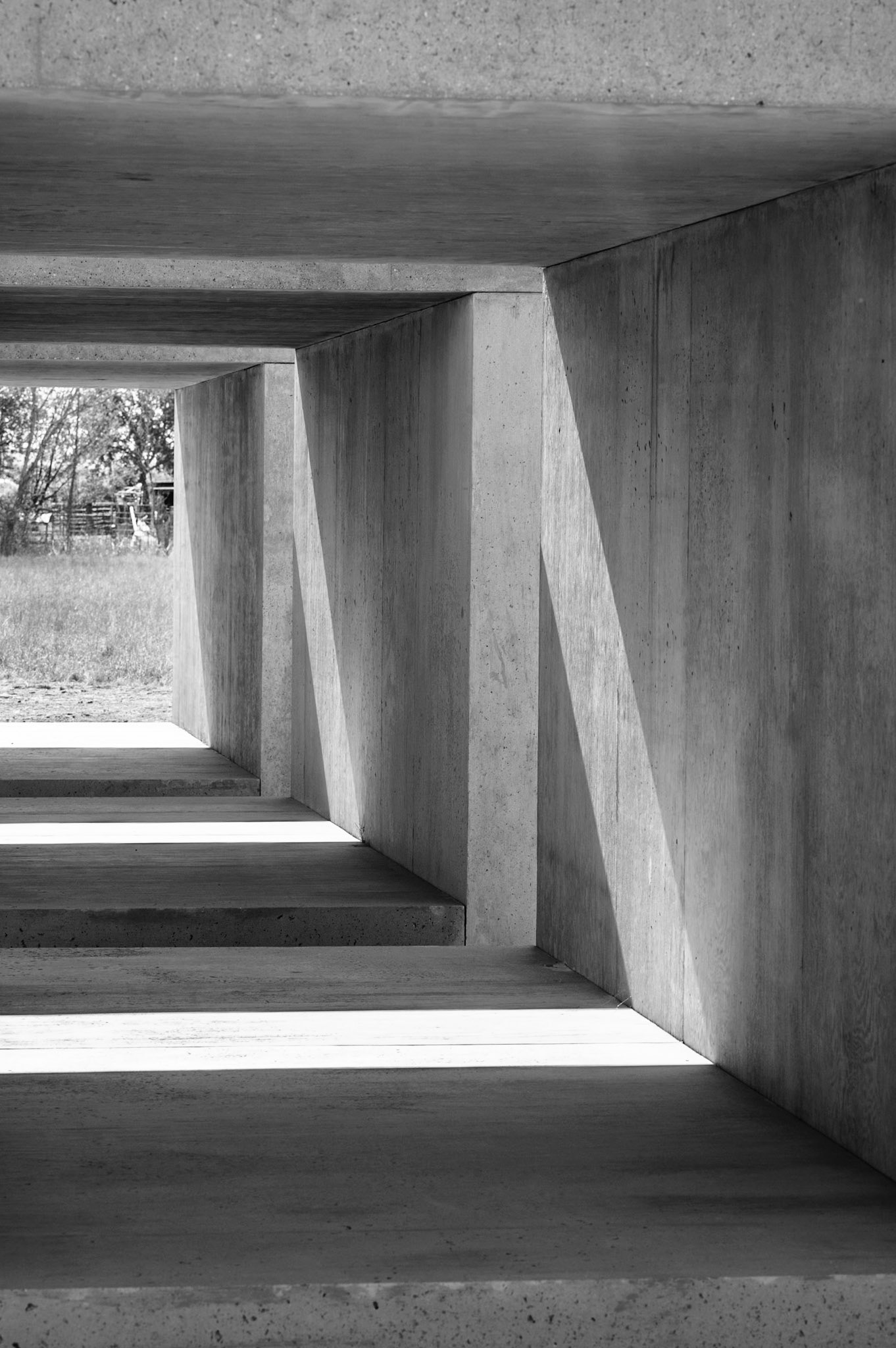 Donald Judd concretion, Marfa, TX