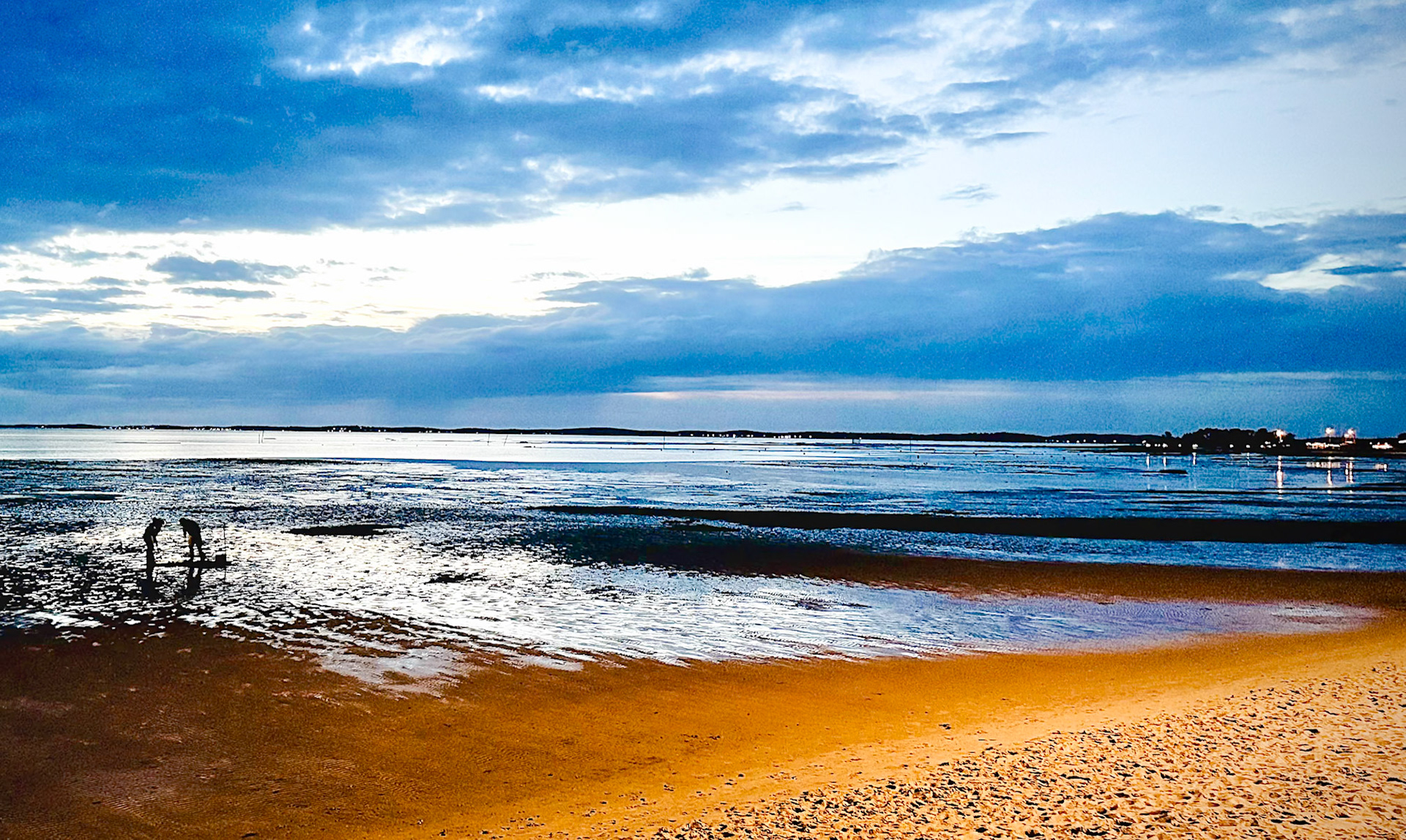l'heure bleu, le Bassin d'Arcachon, France