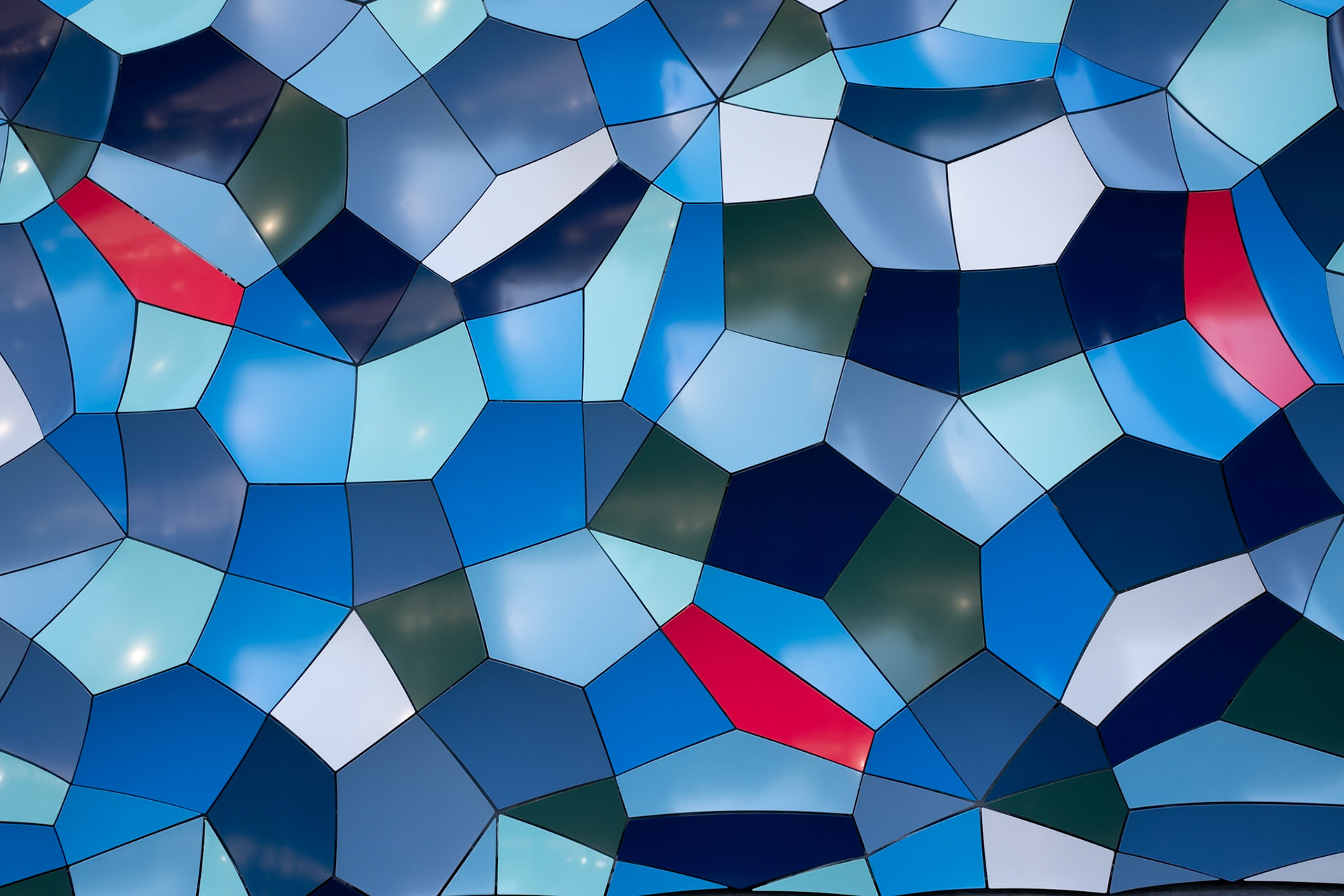 Willis Tower tile sculpture, Chicago