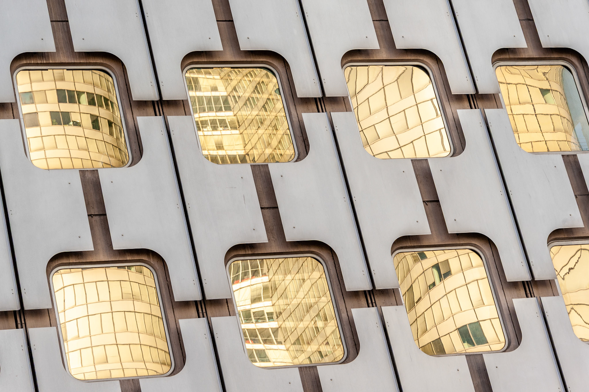 detail of Tour Ariane, La Défense, Paris, France