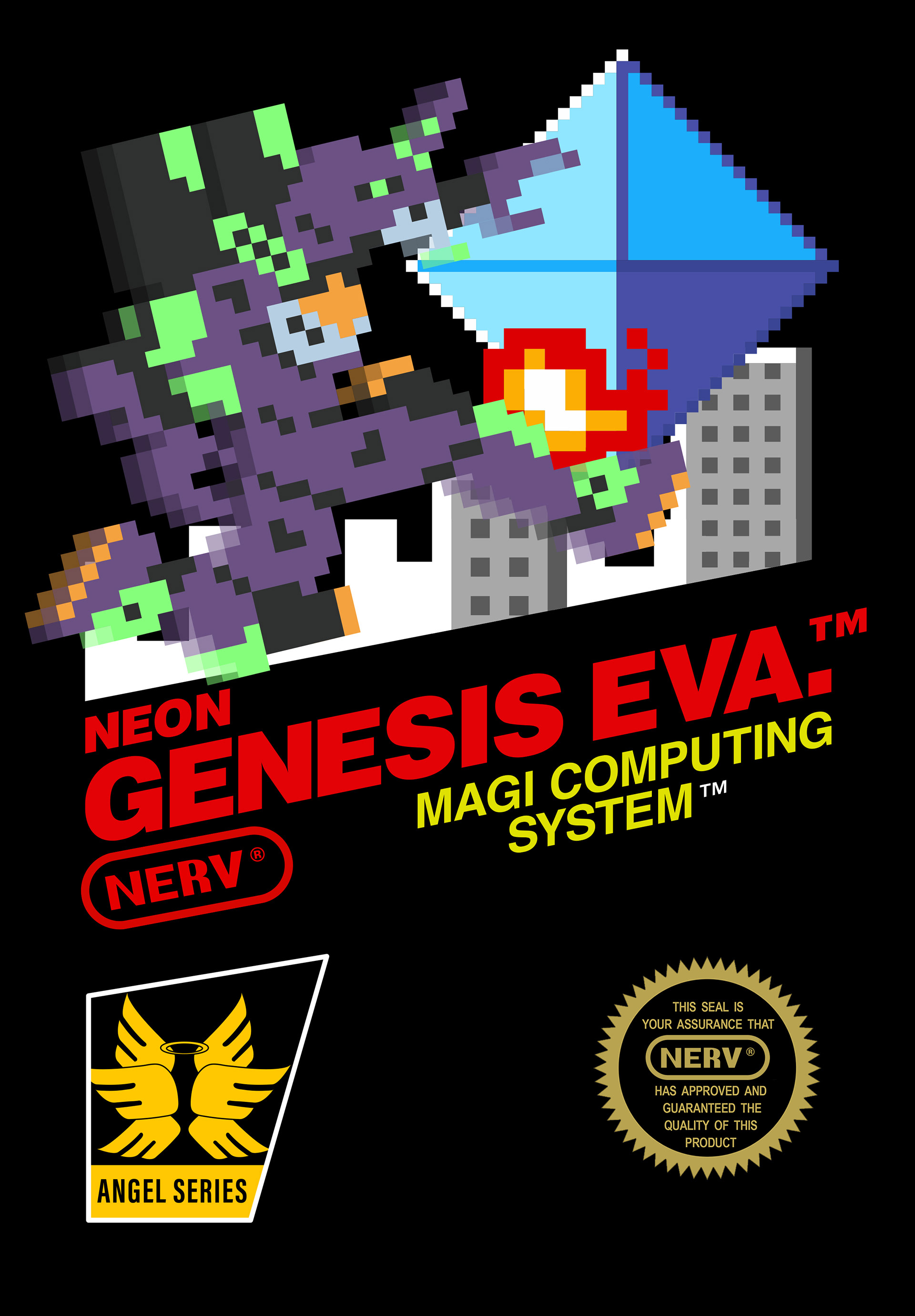 Evangelion X Super Marion Bros.