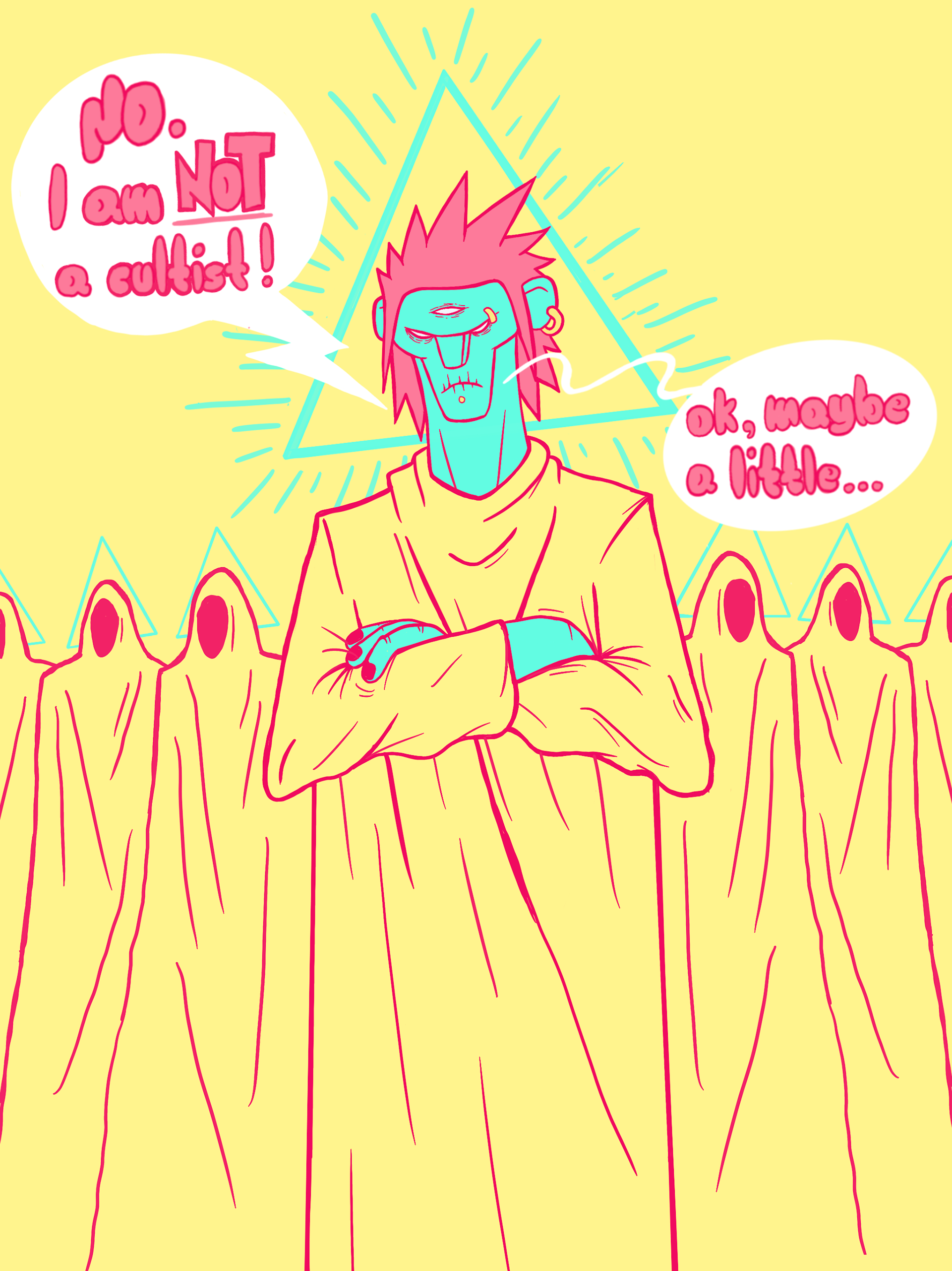 Definitely NOT a cultist