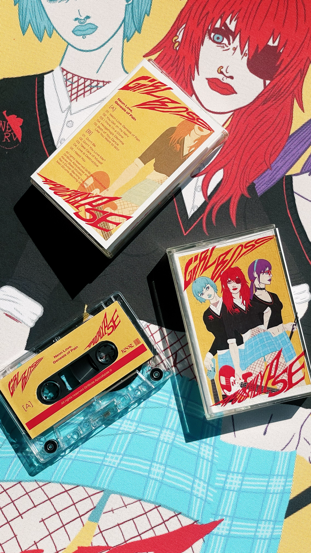 GirlBoss Apocalypse Cassettes