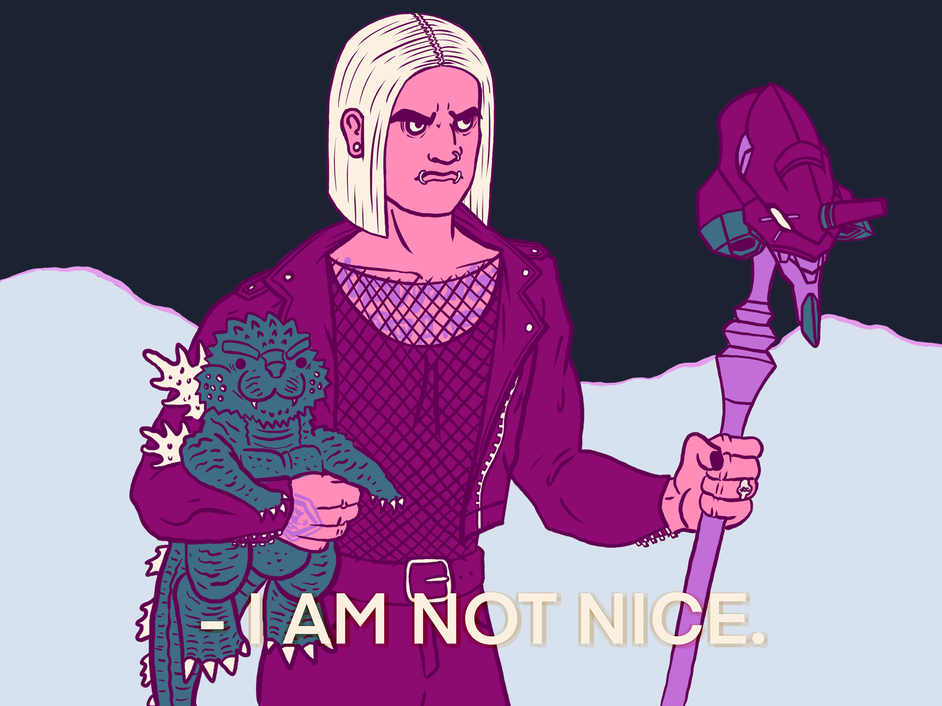 I AM NOT NICE