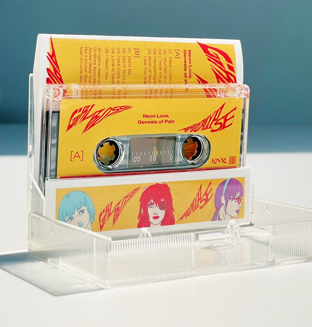 GirlBoss Apocalypse Cassette Inside