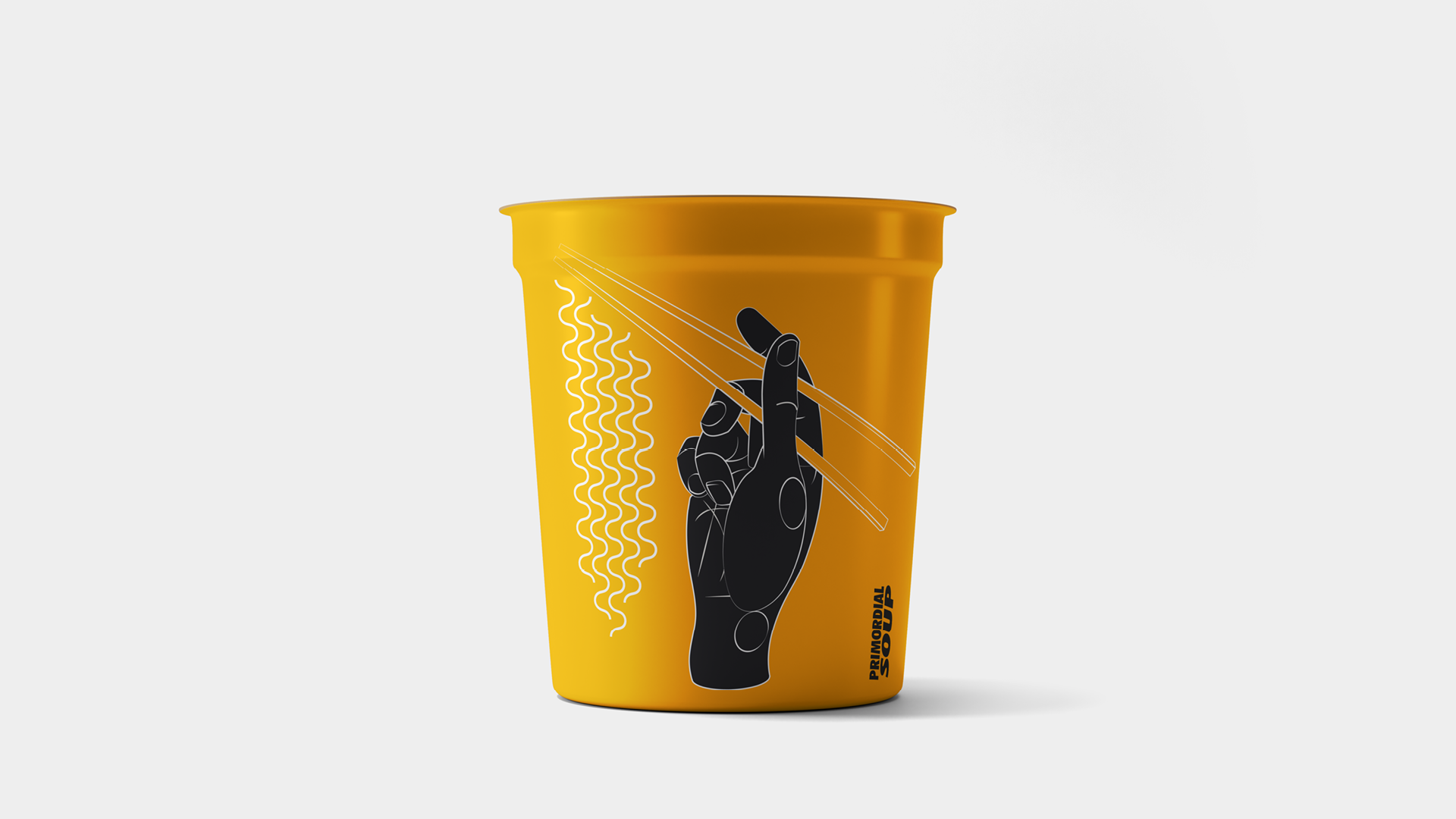Primordial Soup - Plastic Cup for Soup (back)