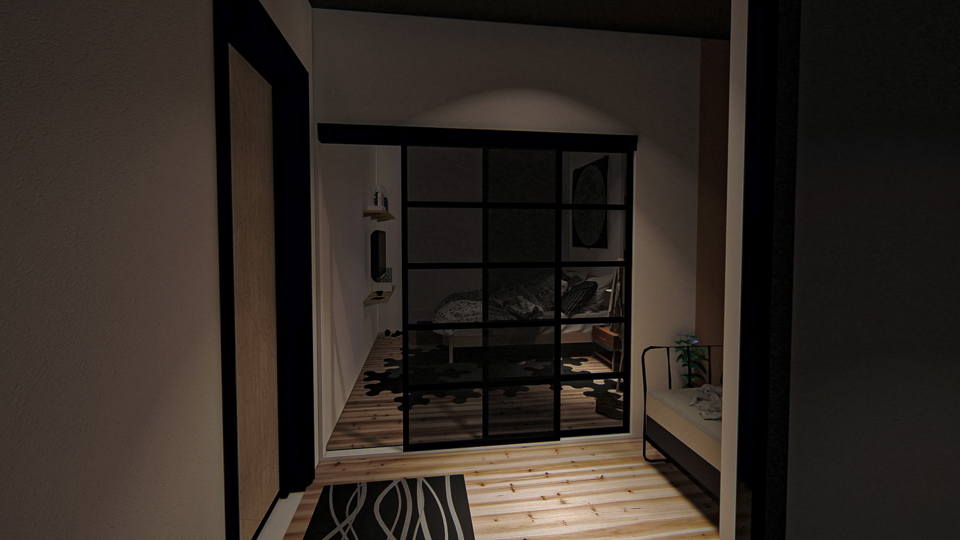 Foyer & Bedroom 1