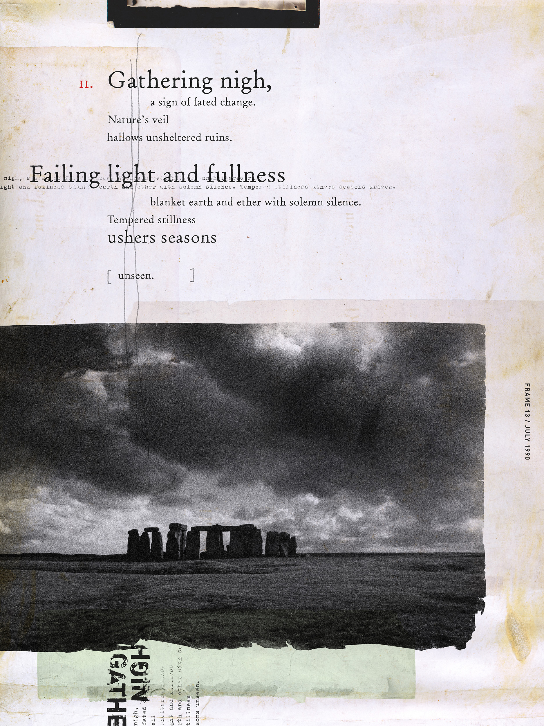 Among Fields and August Oak, Gareth Fry, digital, 2022