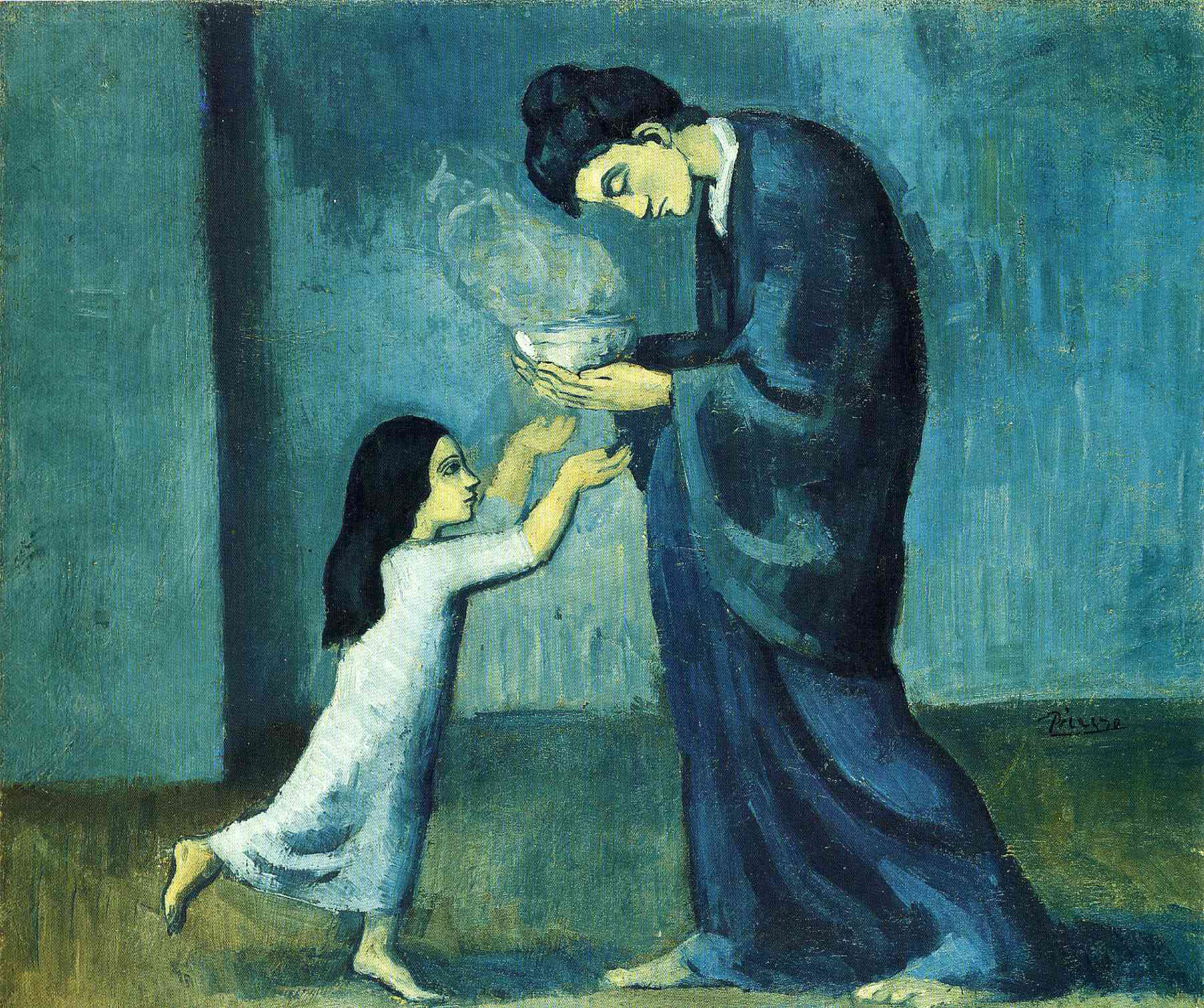 Pablo Picasso, La soupe (The soup), 1902–03