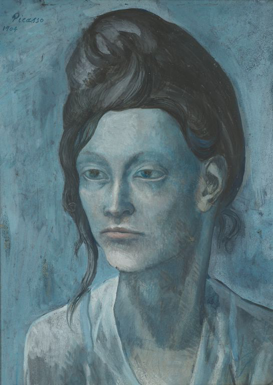 Pablo Picasso, Woman with a Helmet of Hair, 1904