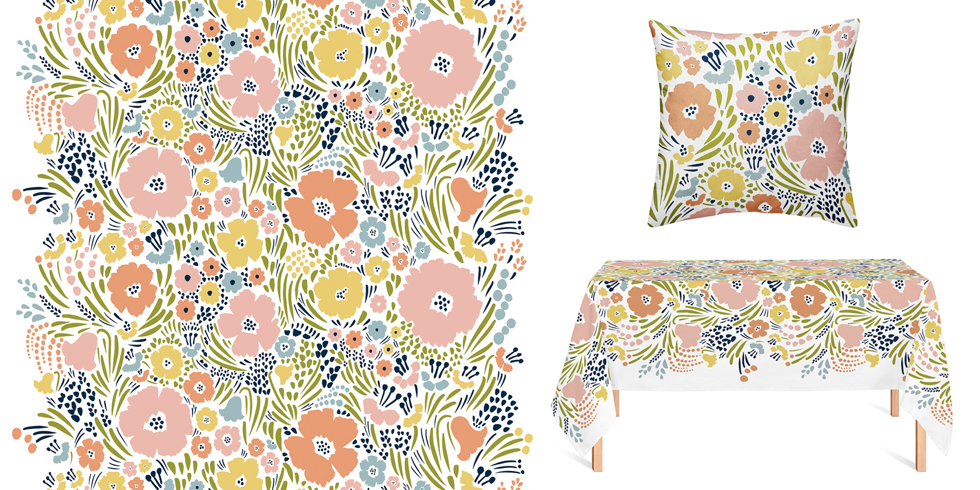 Emma Hagman Design - Pattern Design - Flowers