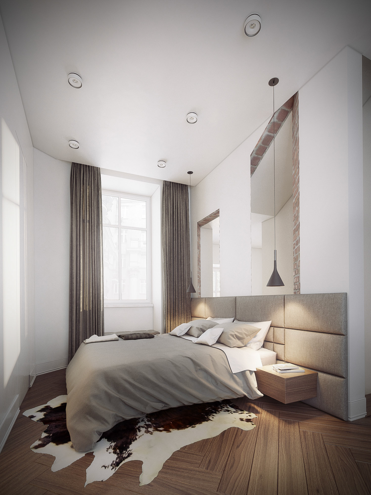 KONCEPCJA WNĘTRZ APARTAMENTU / WARSZAWA/ WIZ. BAMM Studio