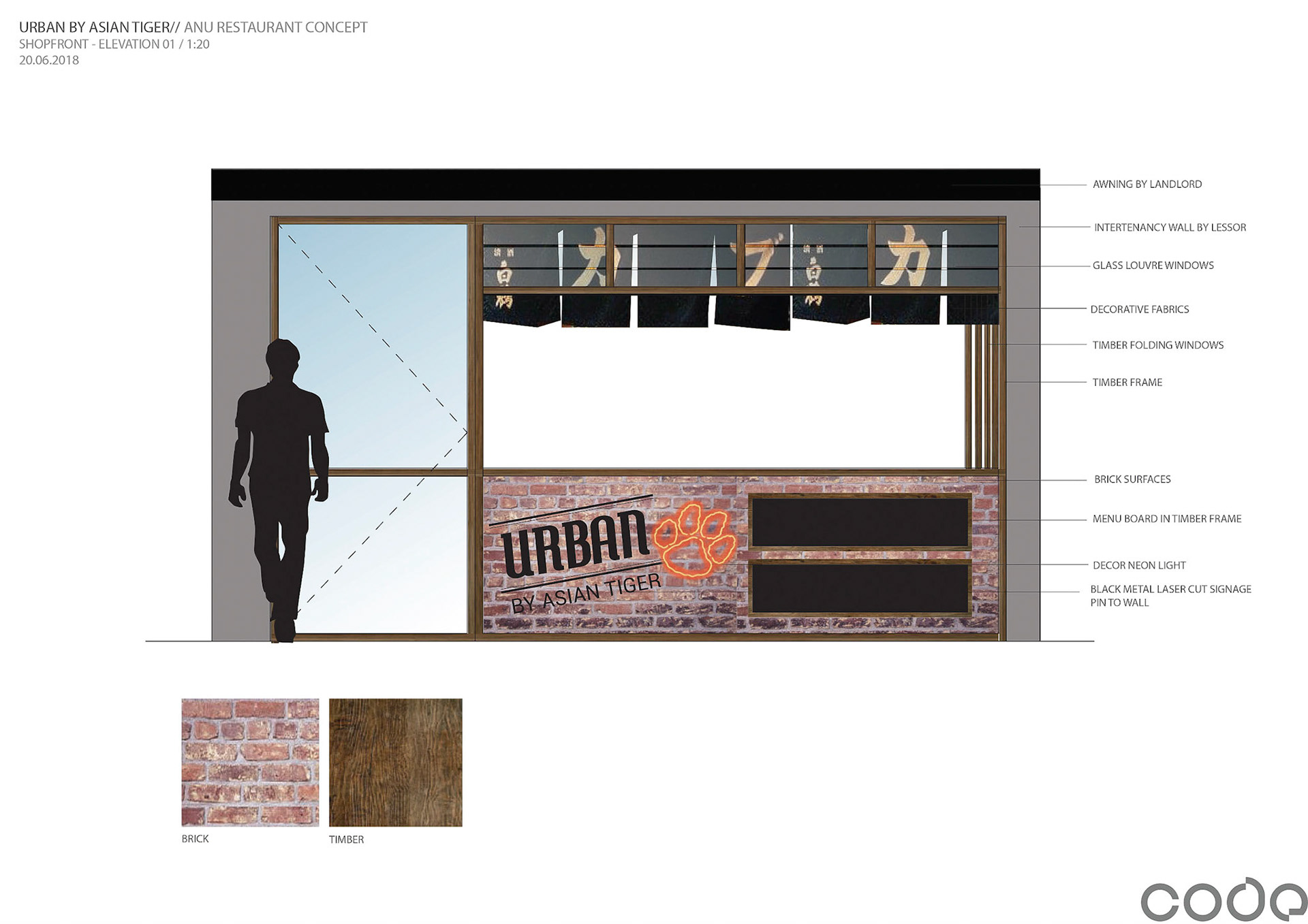 Koncepcja baru przygotowane dla Code Design