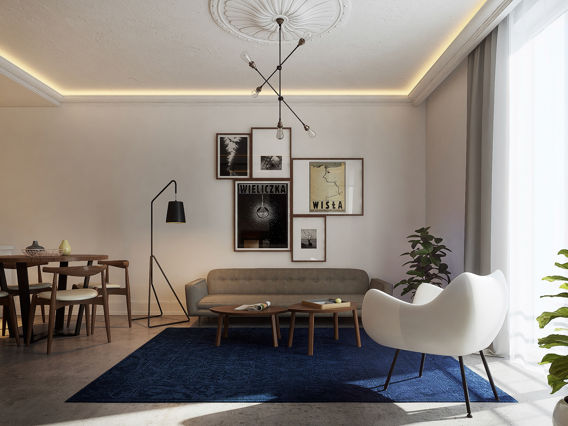 KONCEPCJA APARTAMENTU HOTELOWEGO / WIZ. BAMM Studio