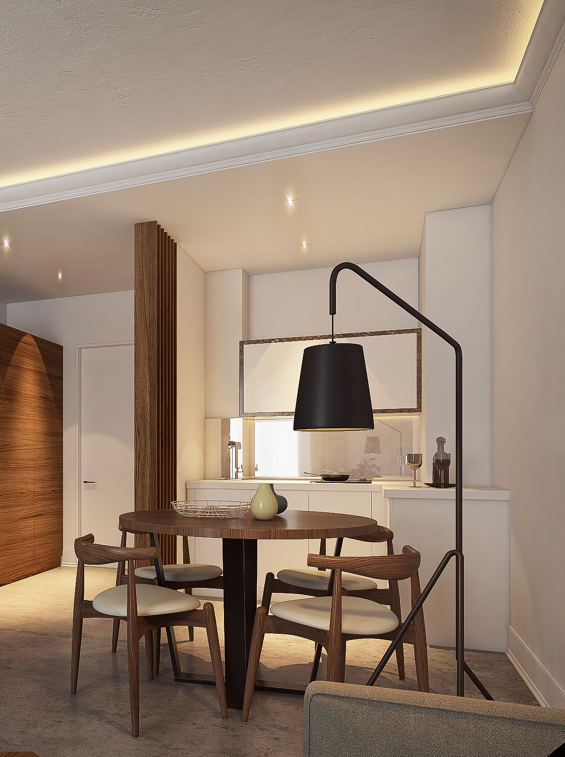 KONCEPCJA APARTAMENTU HOTELOWEGO / WIZ. BAMM Studio