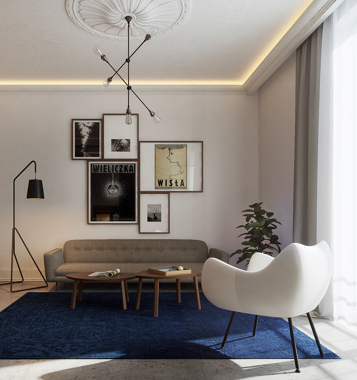 KONCEPCJA APARTAMENTU HOTELOWEGO / WIZ. BAMM Studio