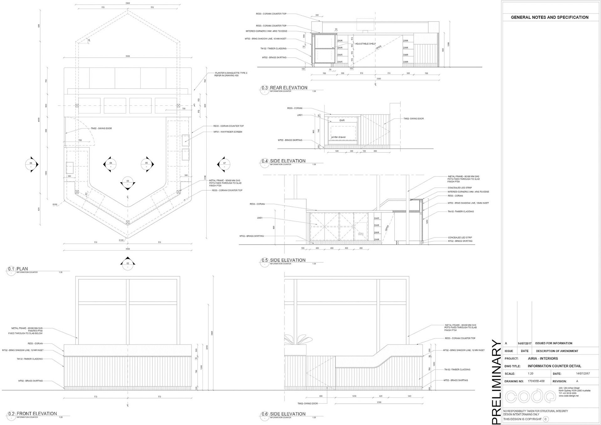 Rys tech. przygotowane dla Code Design