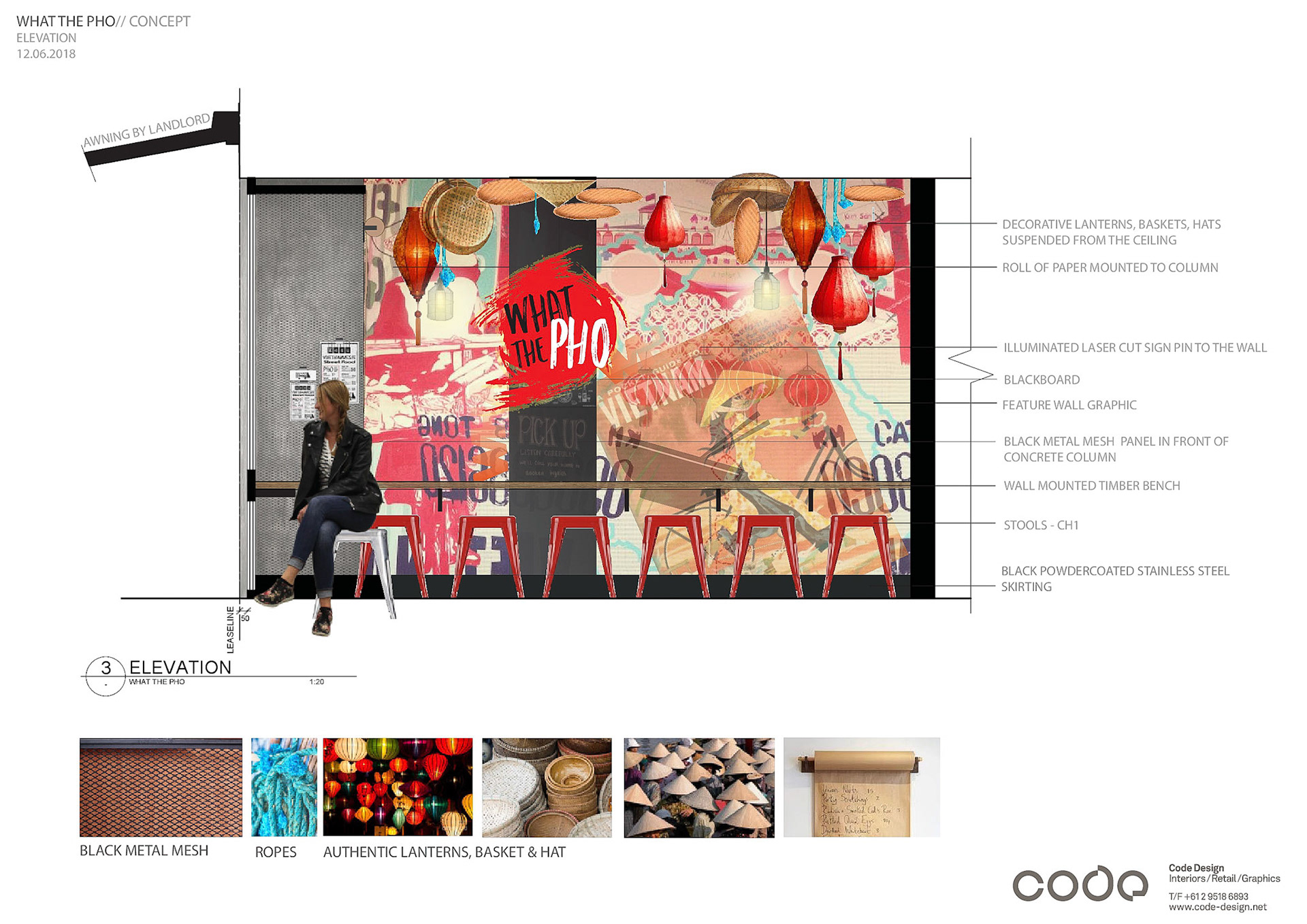 Koncepcja baru przygotowane dla Code Design