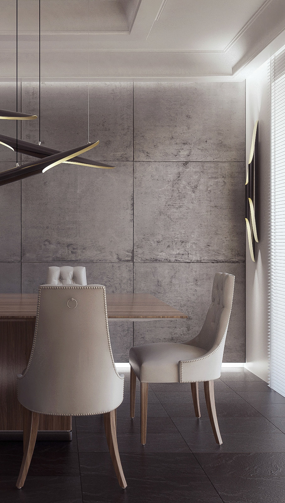 KONCEPCJA WNĘTRZ KANCELARII ADWOKACKIEJ / WIZ. BAMM Studio