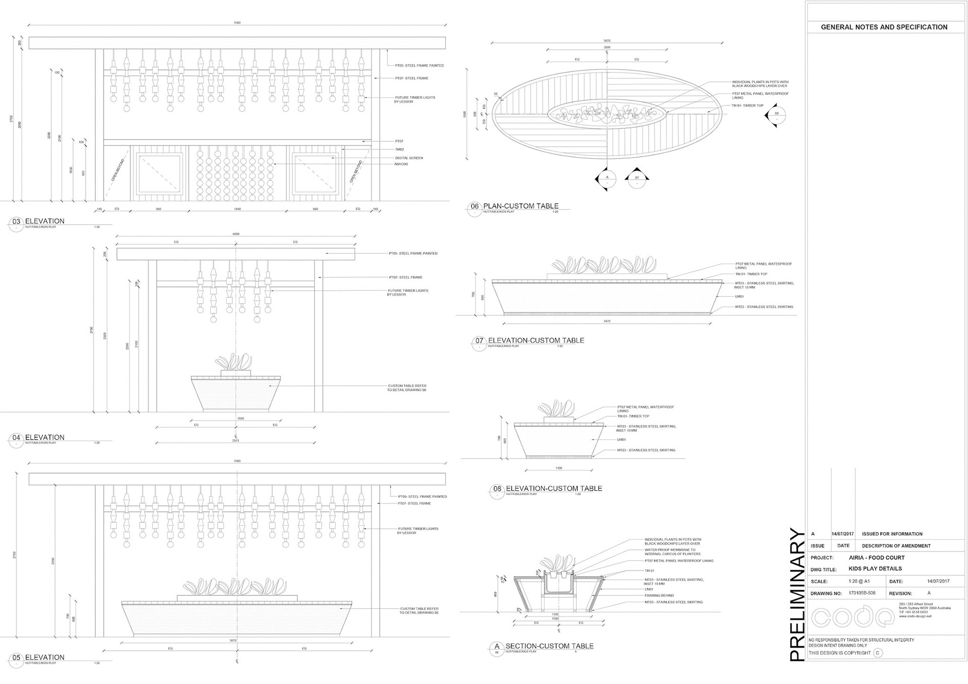 Rys tech. przygotowane dla Code Design