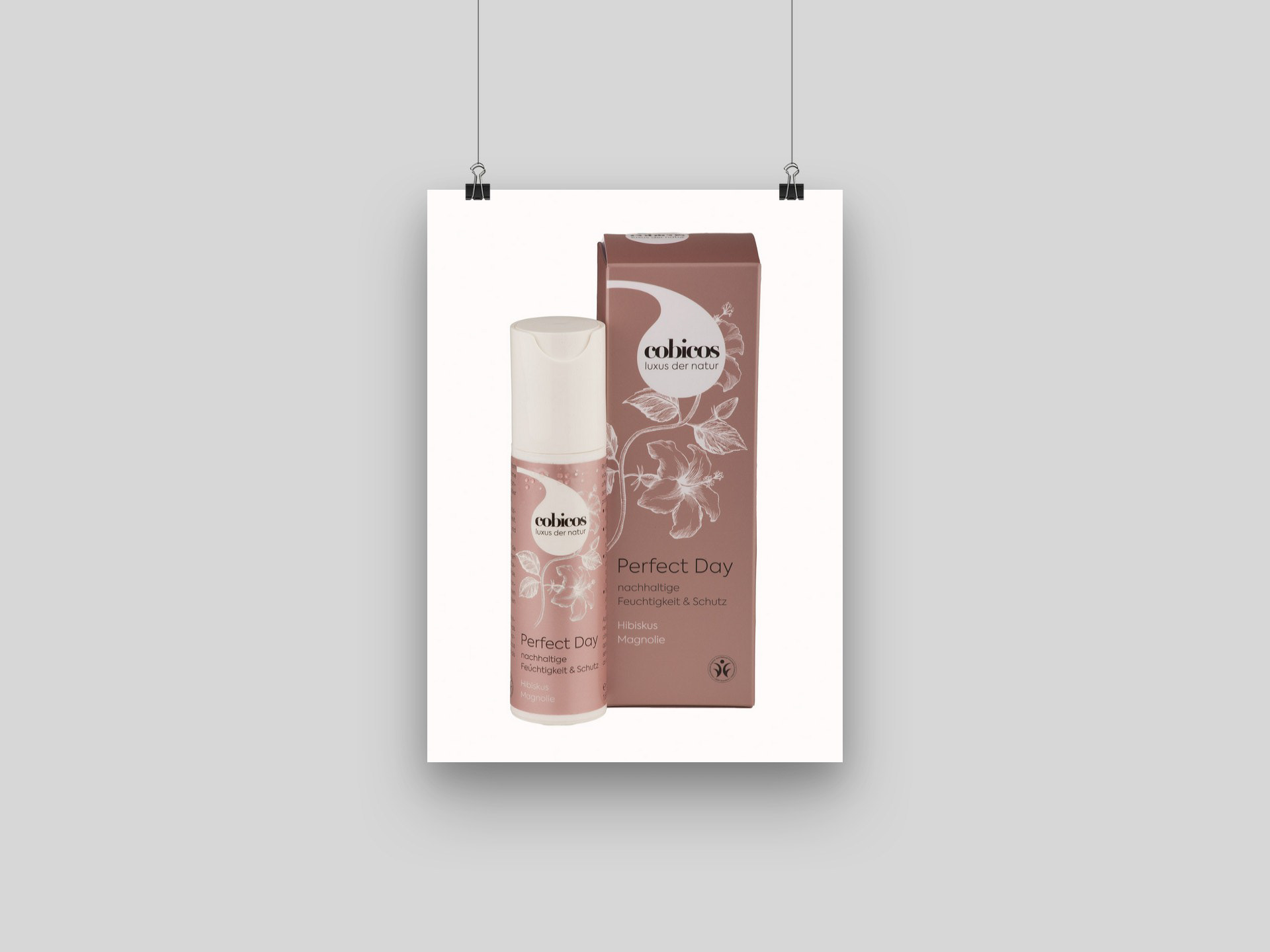 Neue Produktverpackung Metallic