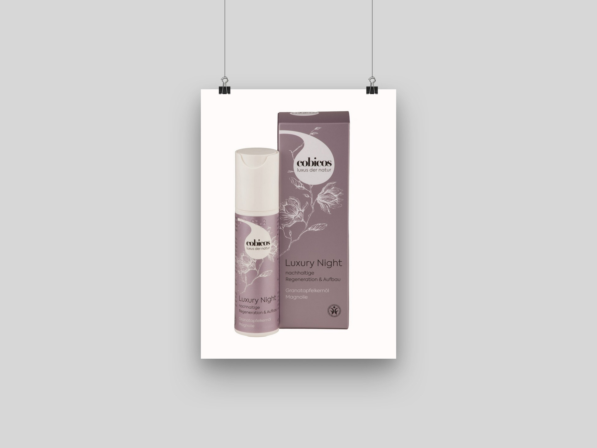 Neue Produktverpackung Metallic