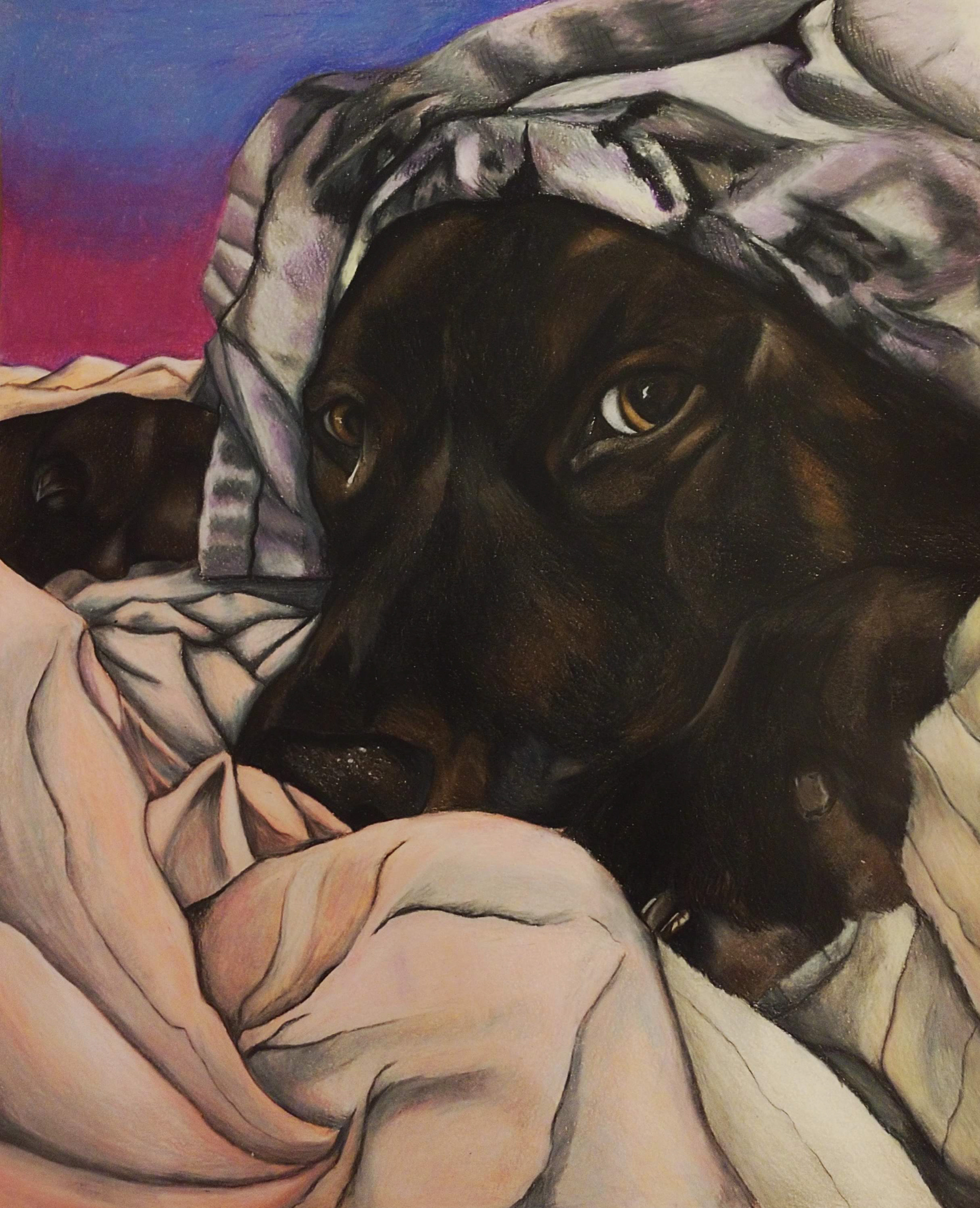 Faith, 2019, Colored Pencil on Paper