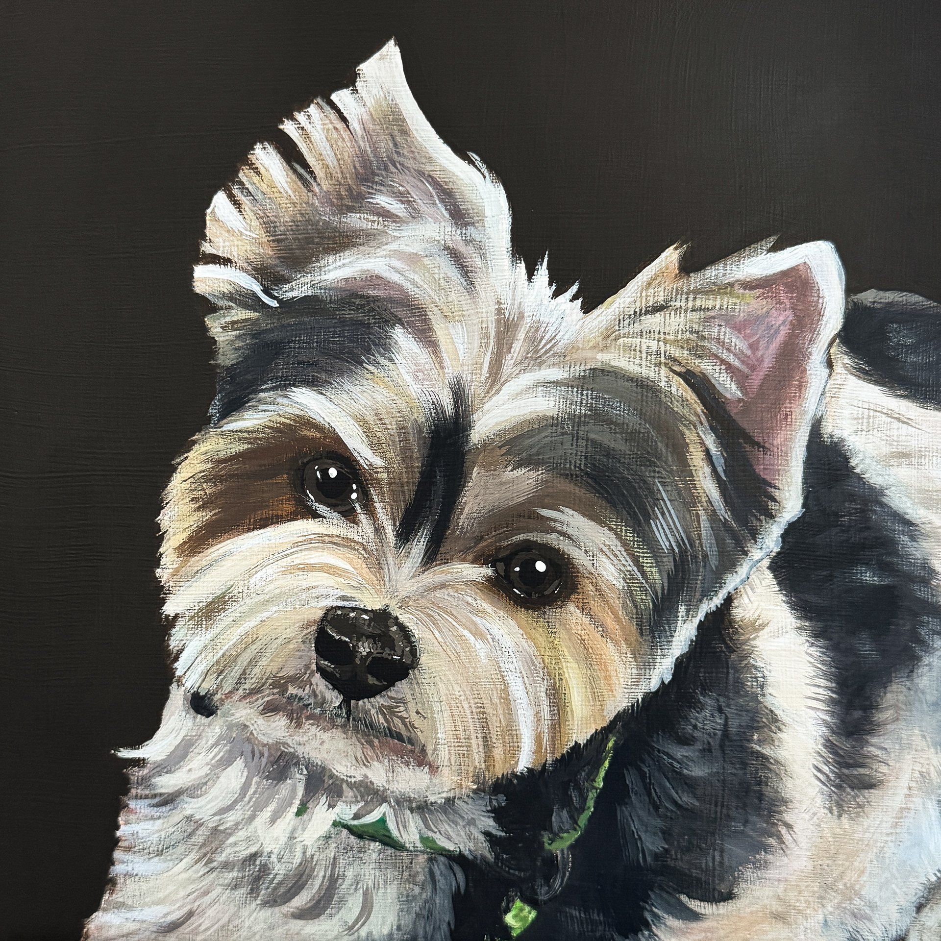 Jack, 2025, Acrylic on Panel, 10"x10"