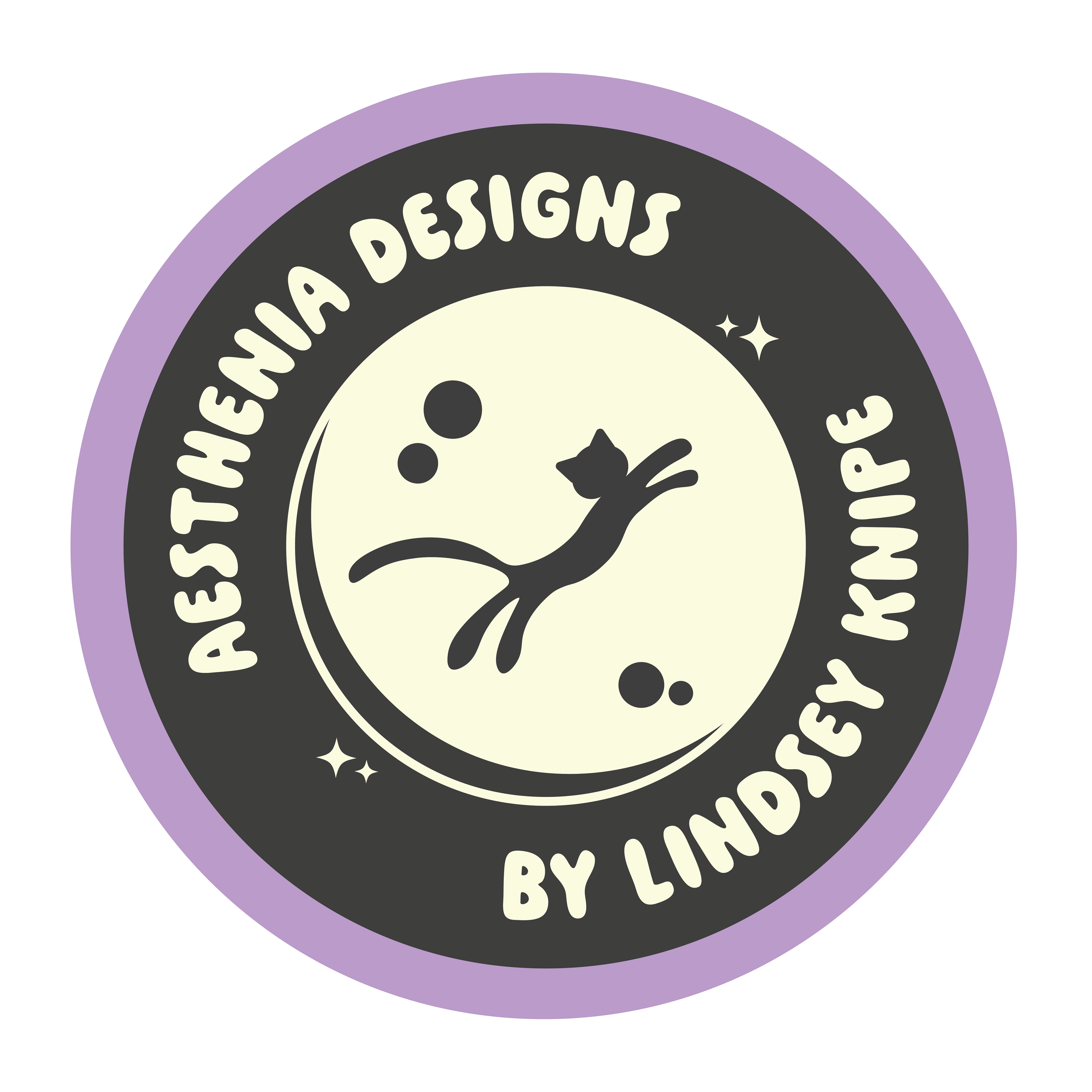 Aesthenia Designs Logo, 2024