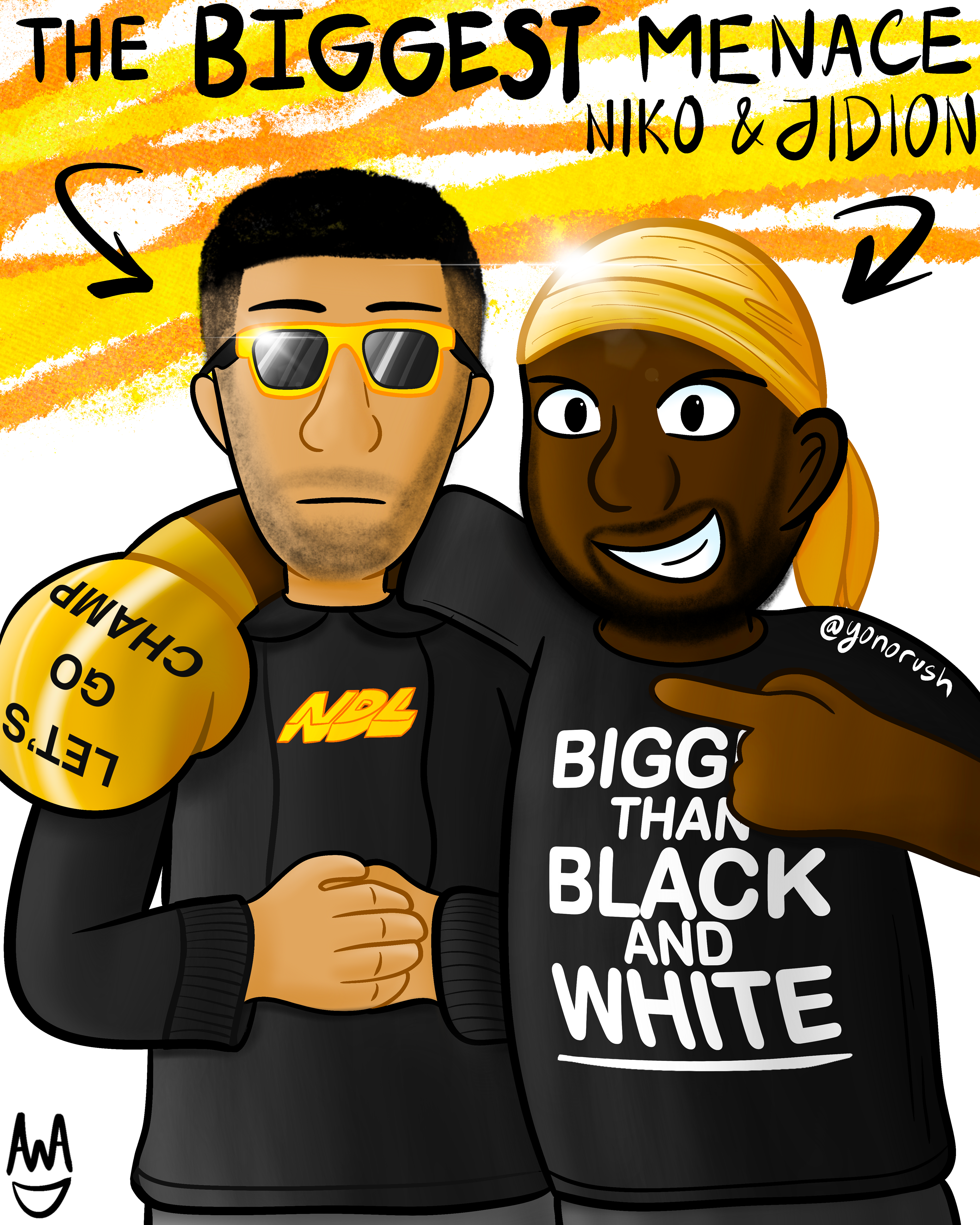 Niko Omilana & Jidion Adams