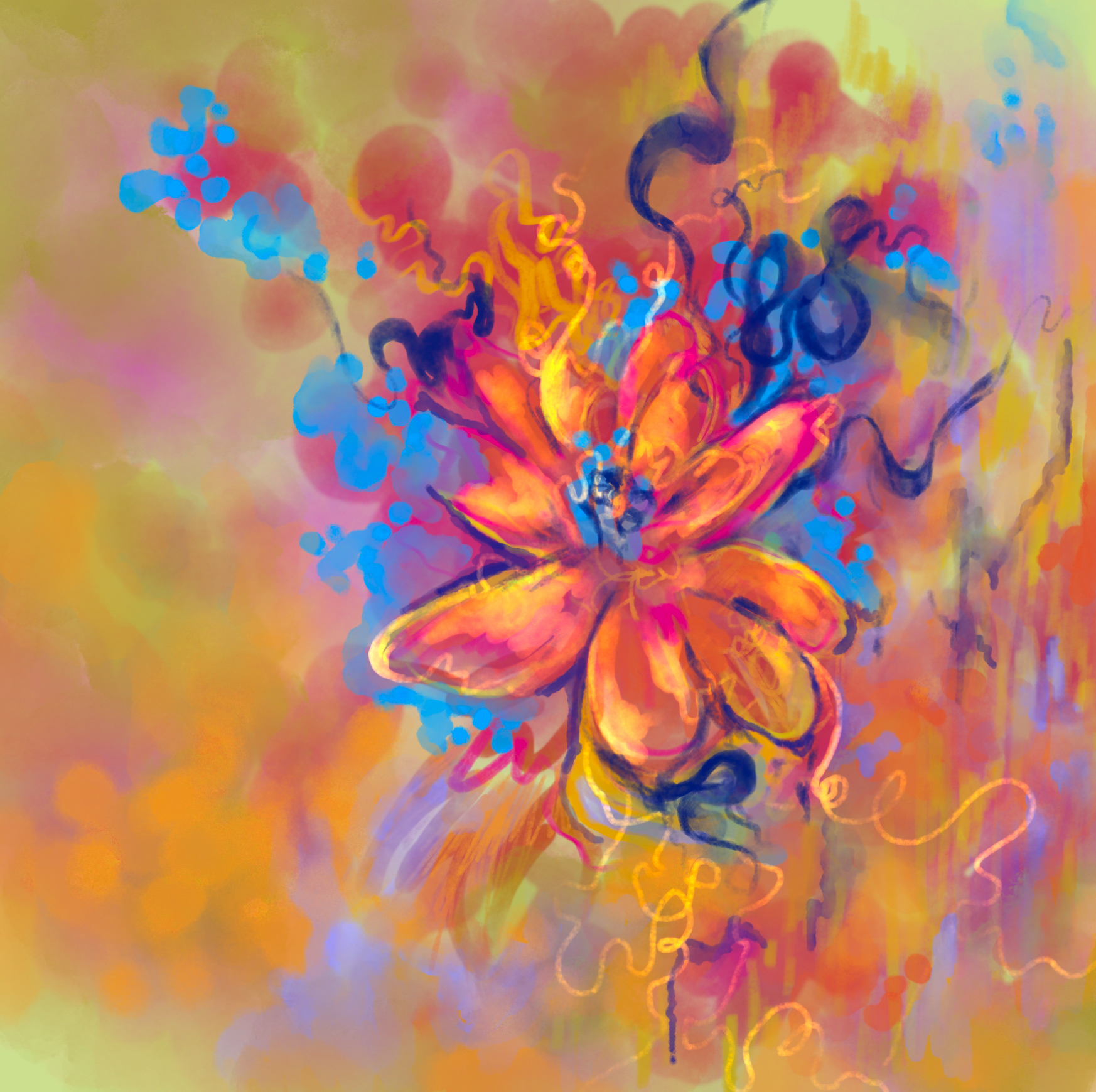 “And You and I by Yes” Synesthesia Art - 2025