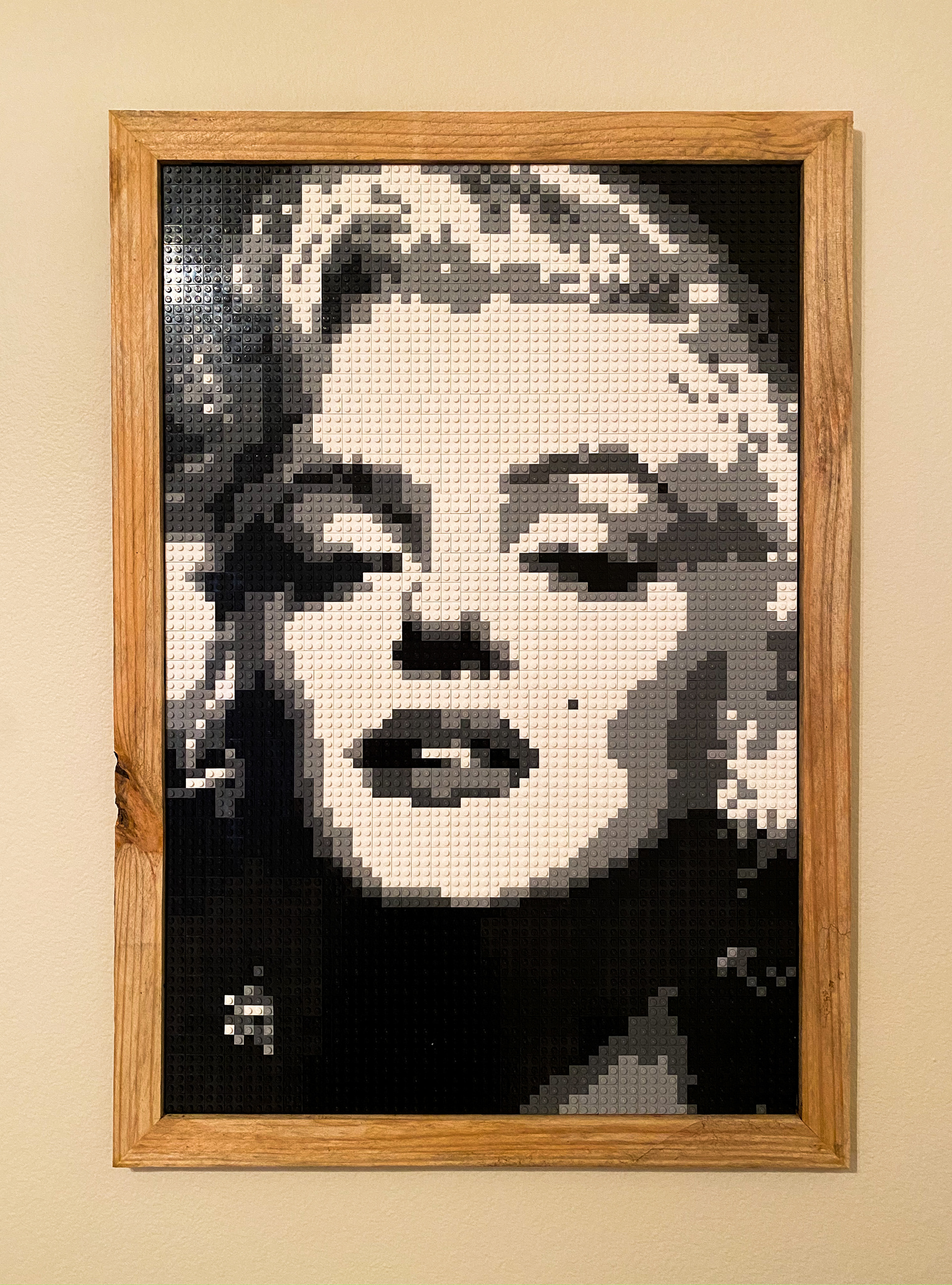 Marilyn Monroe (commission, gift) - December 2019 - 64x96 studs