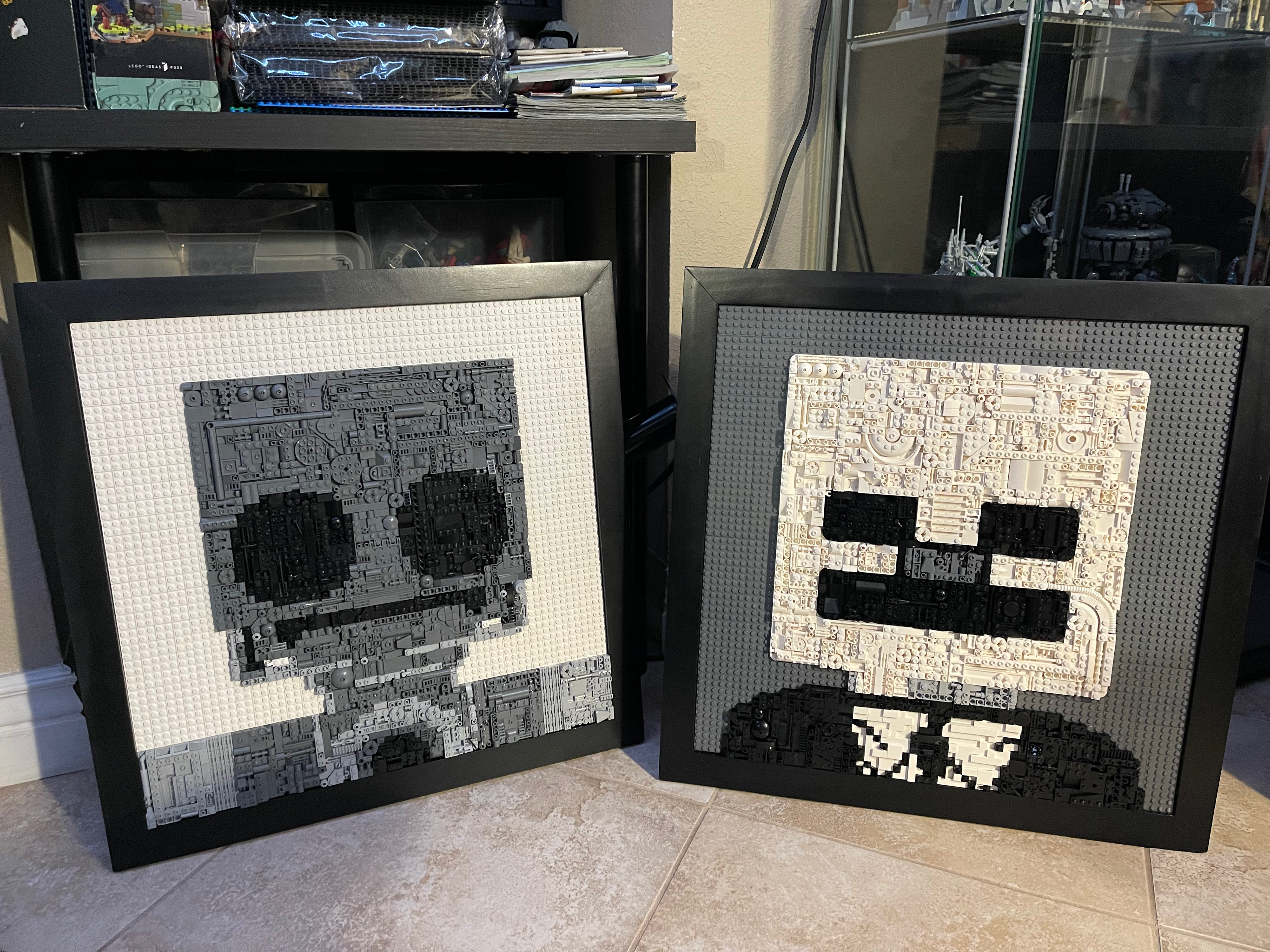 Botman Portrait & Mr. Everywhere Portrait - November 2023 - 64x64 studs each