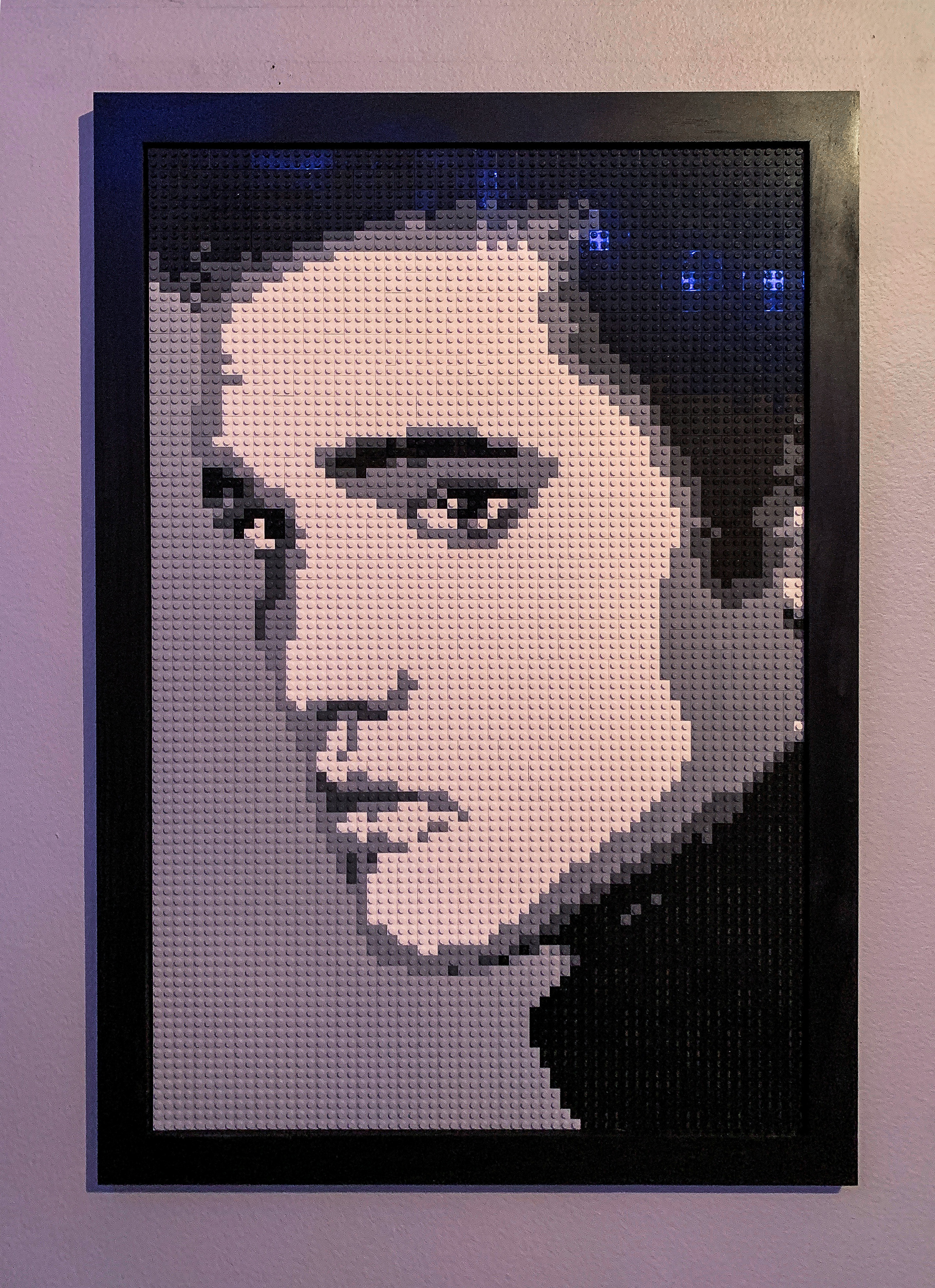 Elvis Presley (commission, gift) - December 2019 - 64x96 studs
