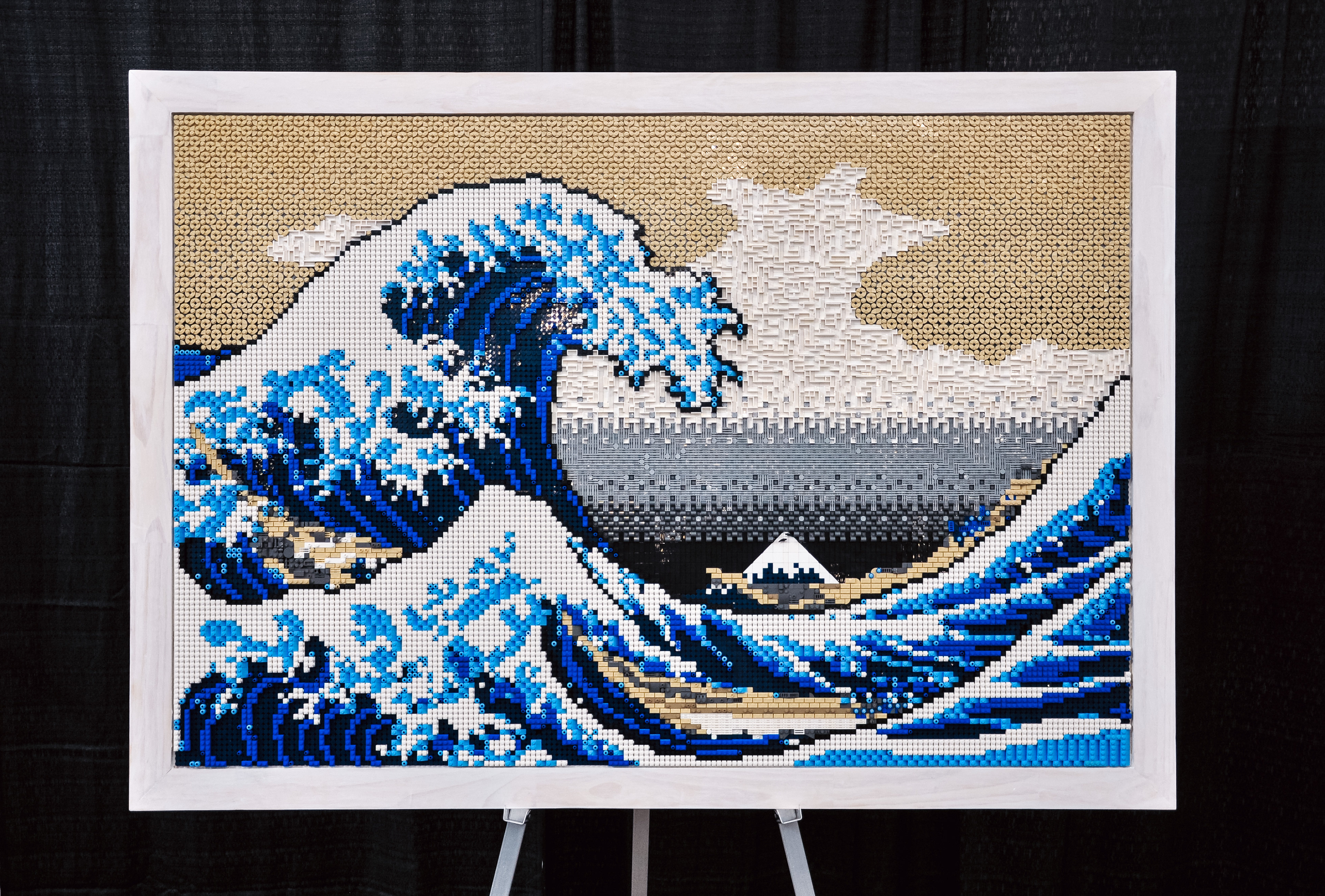 The Great Wave off Kanagawa - May 2024 - 185x125 studs