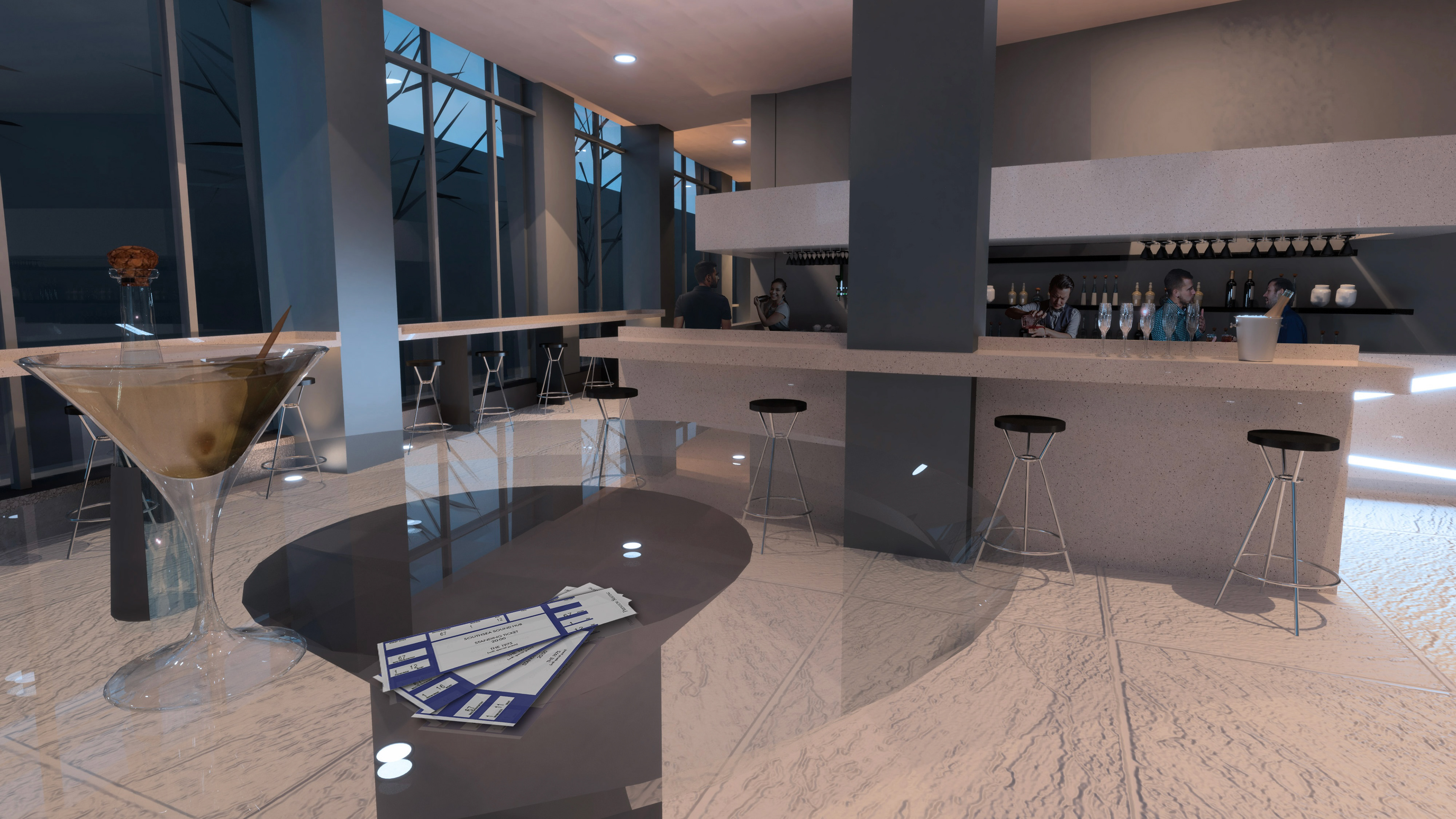 First Floor Refreshment Bar