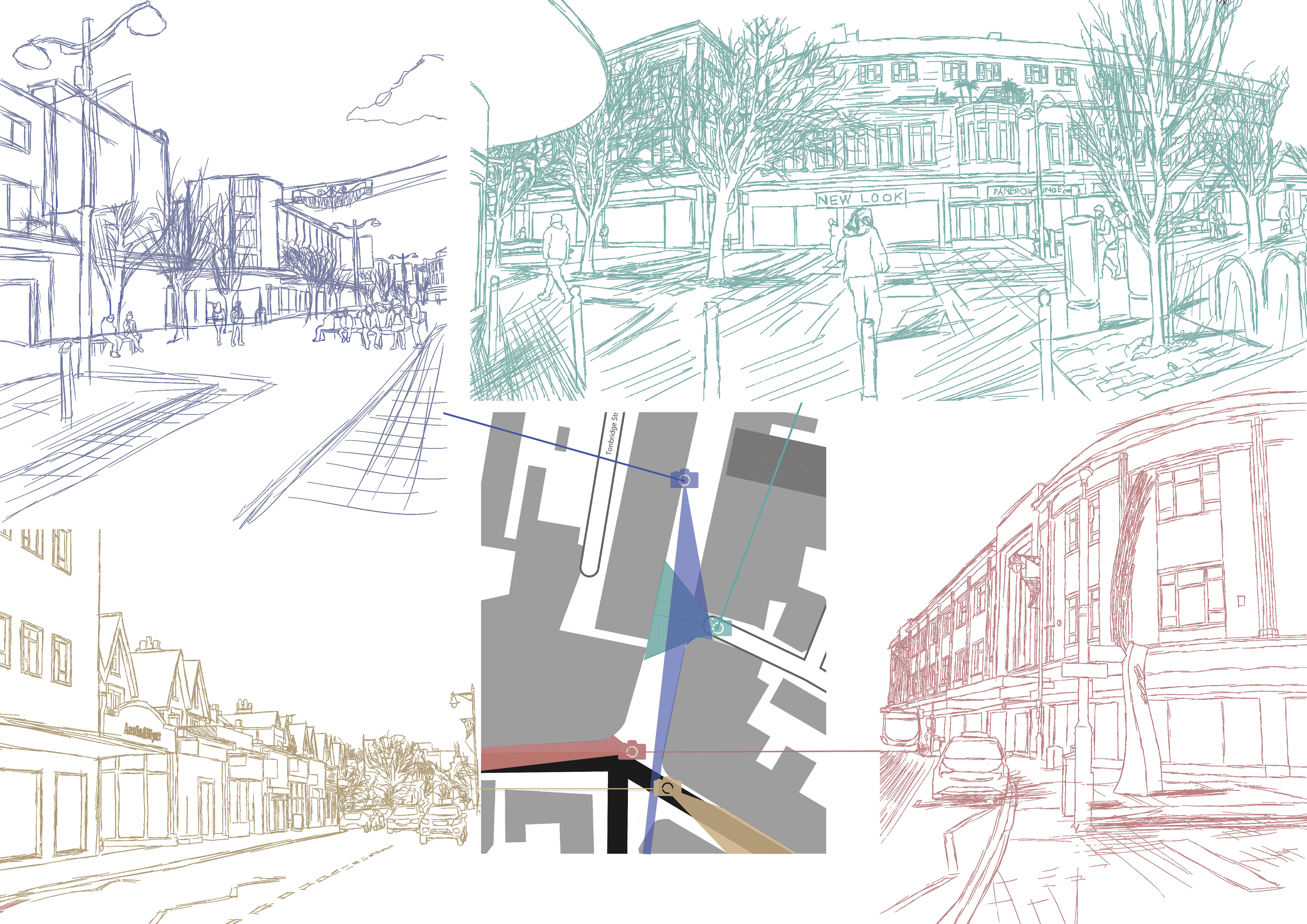 Surrounding Site Observational Sketches